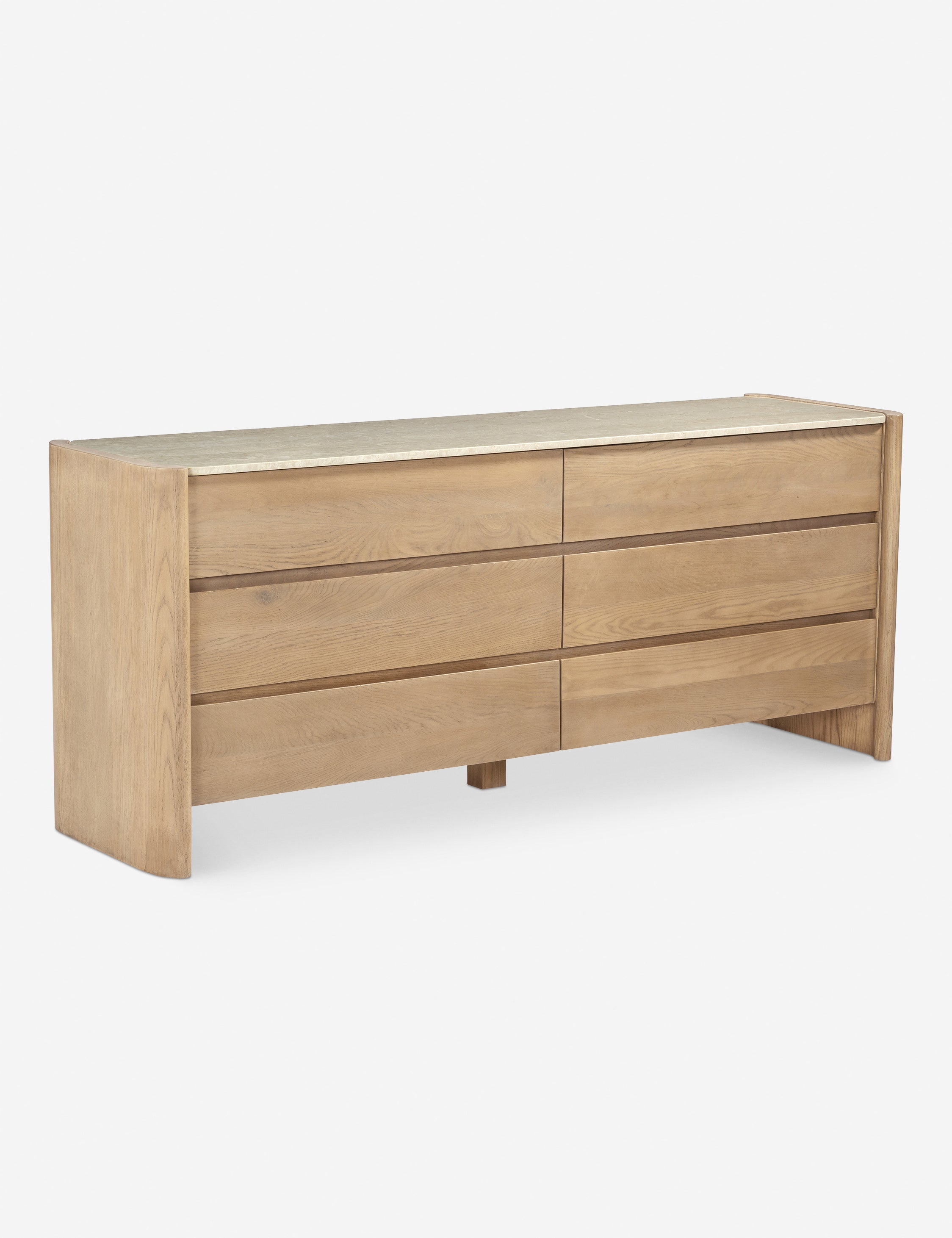 Lindahl Dresser - Modern 6-Drawer Wooden Dresser for Bedroom, Nursery & Living Room Storage | Perfect for Organizing Clothes, Toys & Home Essentials