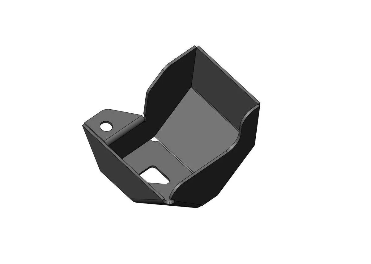 2010-2024 Toyota 4Runner Backwoods Adventure Mods Windshield Fluid Reservoir Guard Skid Plate - Off-Road Protection for Trail & Rock Crawling Adventures