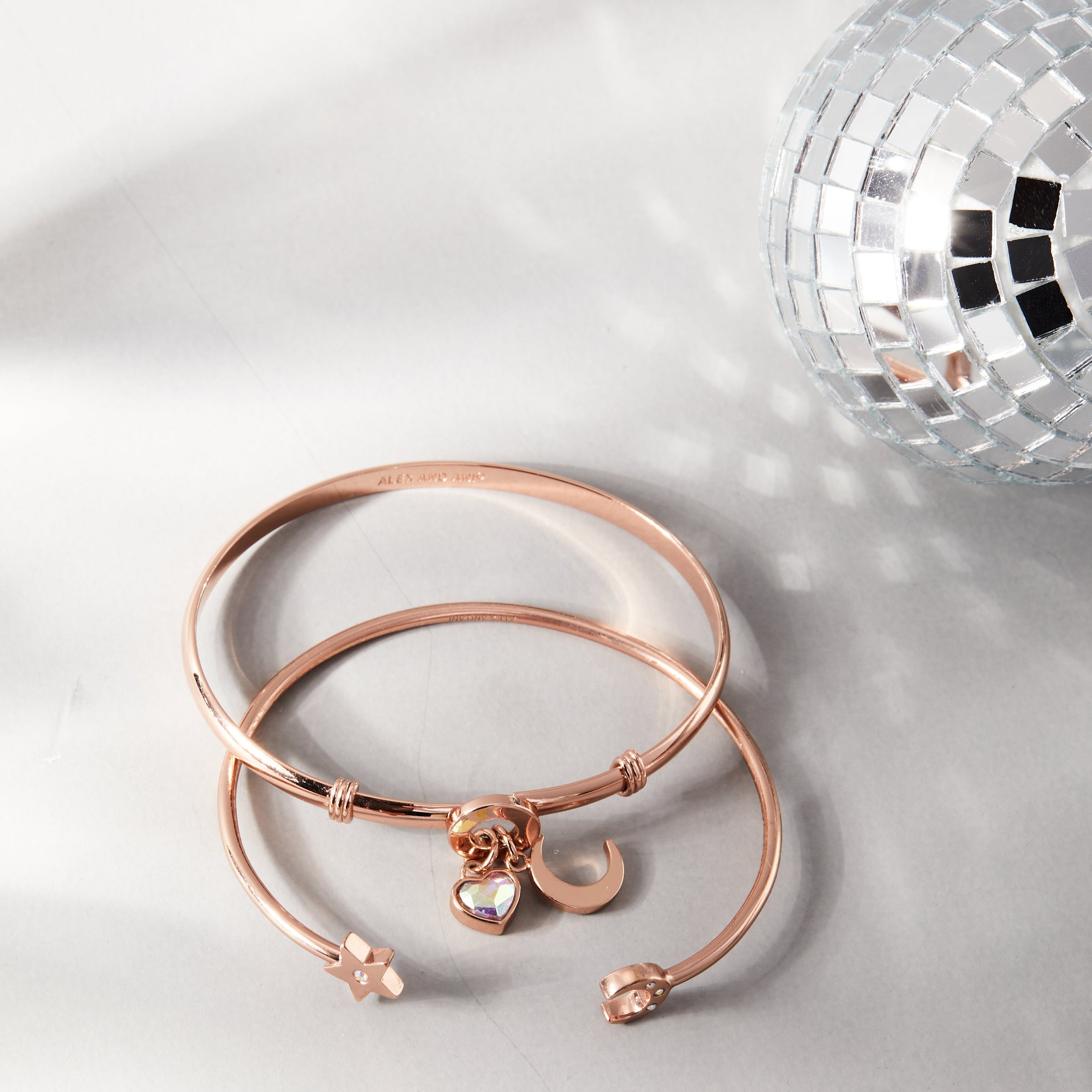 Crystal Moon and Star Flexible Cuff Bracelet for Women - Adjustable Boho Chic Jewelry for Everyday Wear, Parties & Special Occasions