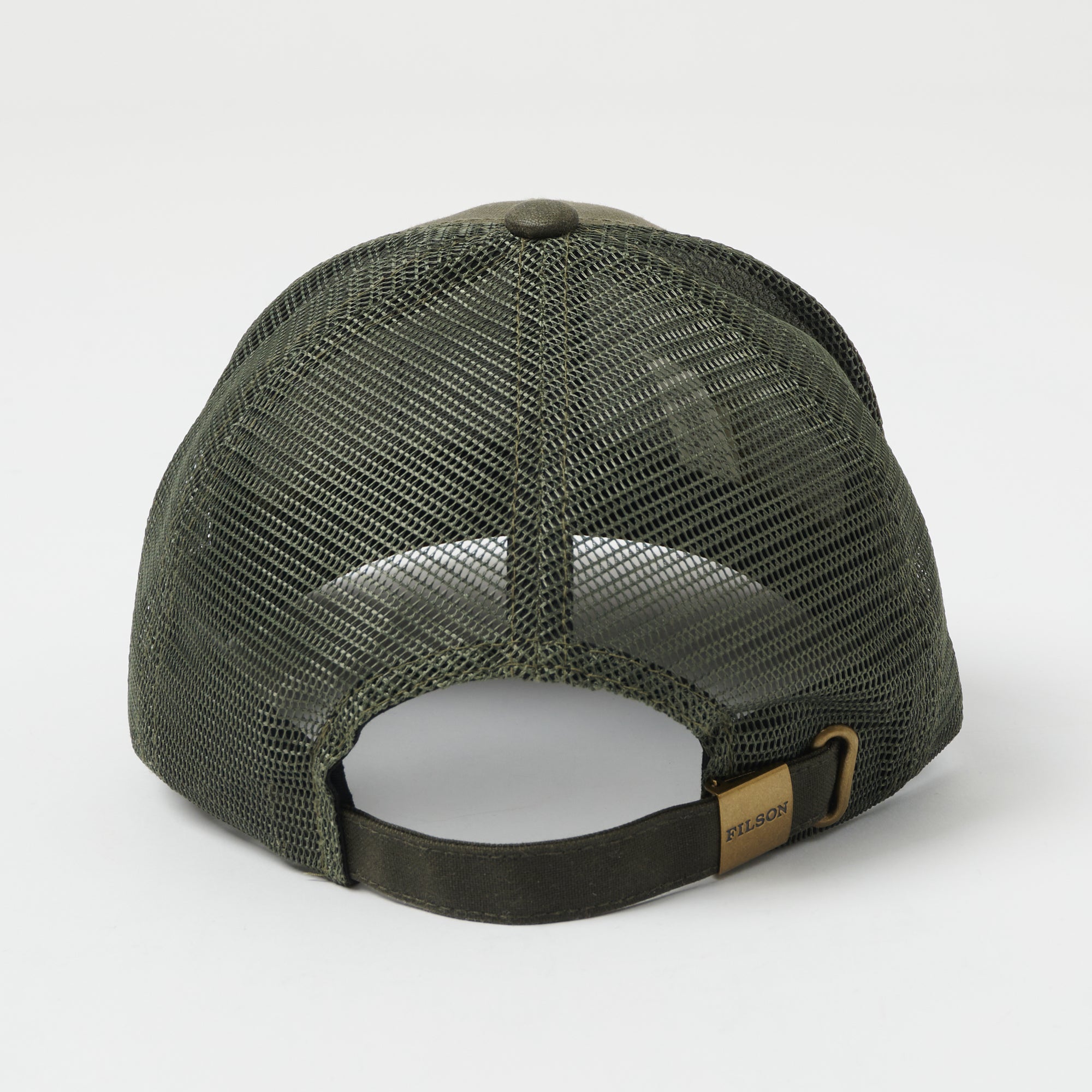Filson Logger Mesh Cap - Otter Green - Durable Outdoor Hat for Hiking, Fishing & Camping