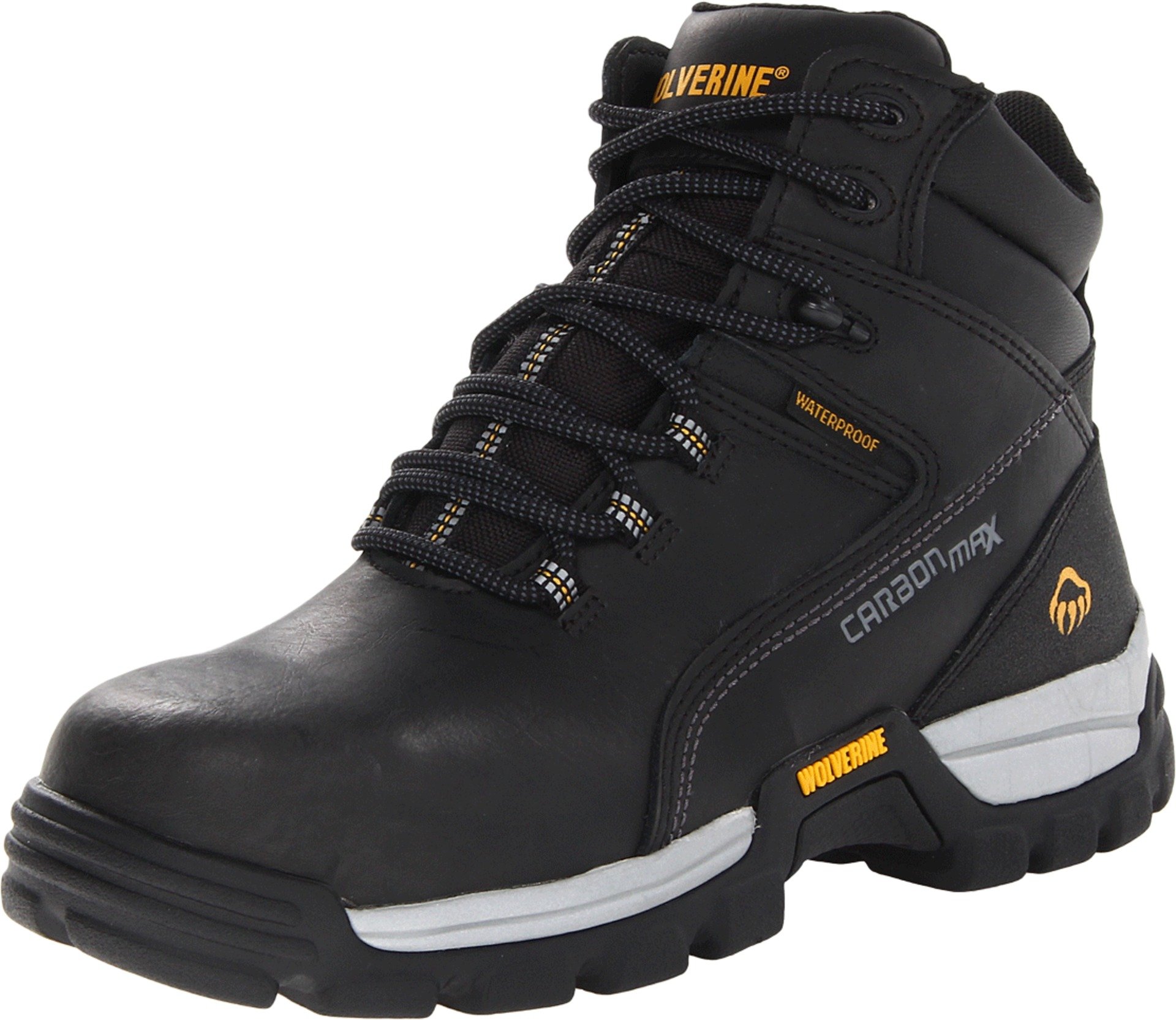Wolverine Men's Tarmac Waterproof Work Boots - Steel Toe, Slip Resistant, Comfortable for Construction & Outdoor Work