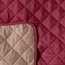 Burgundy/Taupe