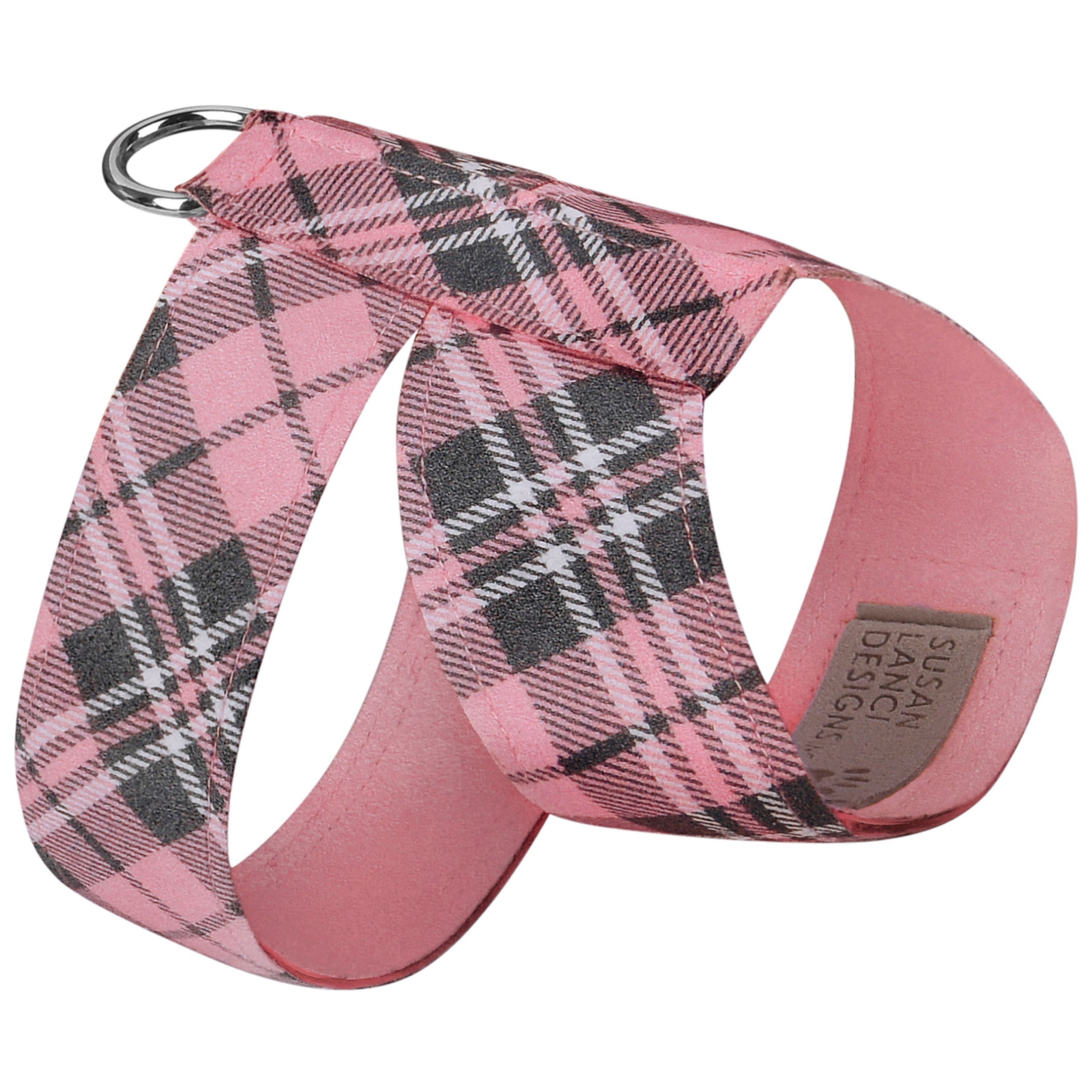Scotty Plaid Tinkie Dog Harness - Adjustable Pet Safety Vest for Small Dogs, Perfect for Walking, Hiking & Outdoor Adventures