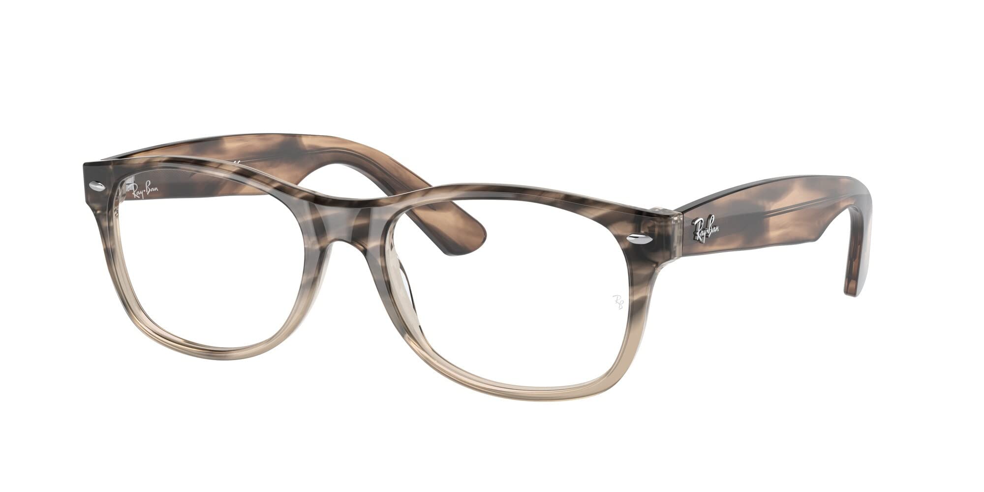 Ray-Ban RX5184F New Wayfarer Low Bridge Fit Square Prescription Glasses Frames for Men & Women – Perfect for Driving, Reading & Everyday Wear