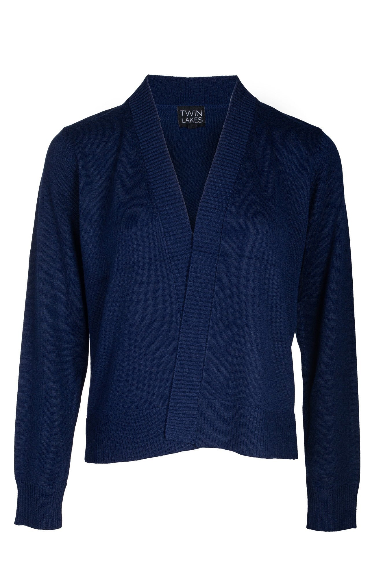 Wool Cardigan for Women - Soft & Cozy Navy Blue Sweater | Perfect for Fall & Winter Outfits, Office Wear, and Casual Layering