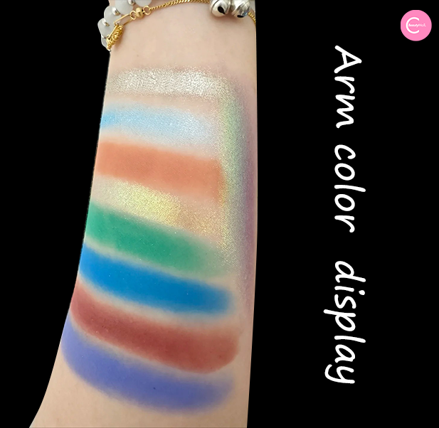 9-Color Eyeshadow Palette by The U Cosmetic - Highly Pigmented & Long-Lasting - Perfect for Day to Night Makeup Looks