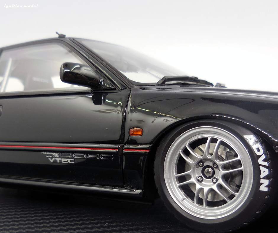 1:18 Scale Honda Civic EF9 Black Diecast Model Car - Collectible Toy for Car Enthusiasts & Perfect Gift for Honda Fans - Great for Display, Collection, and Racing Game Decor