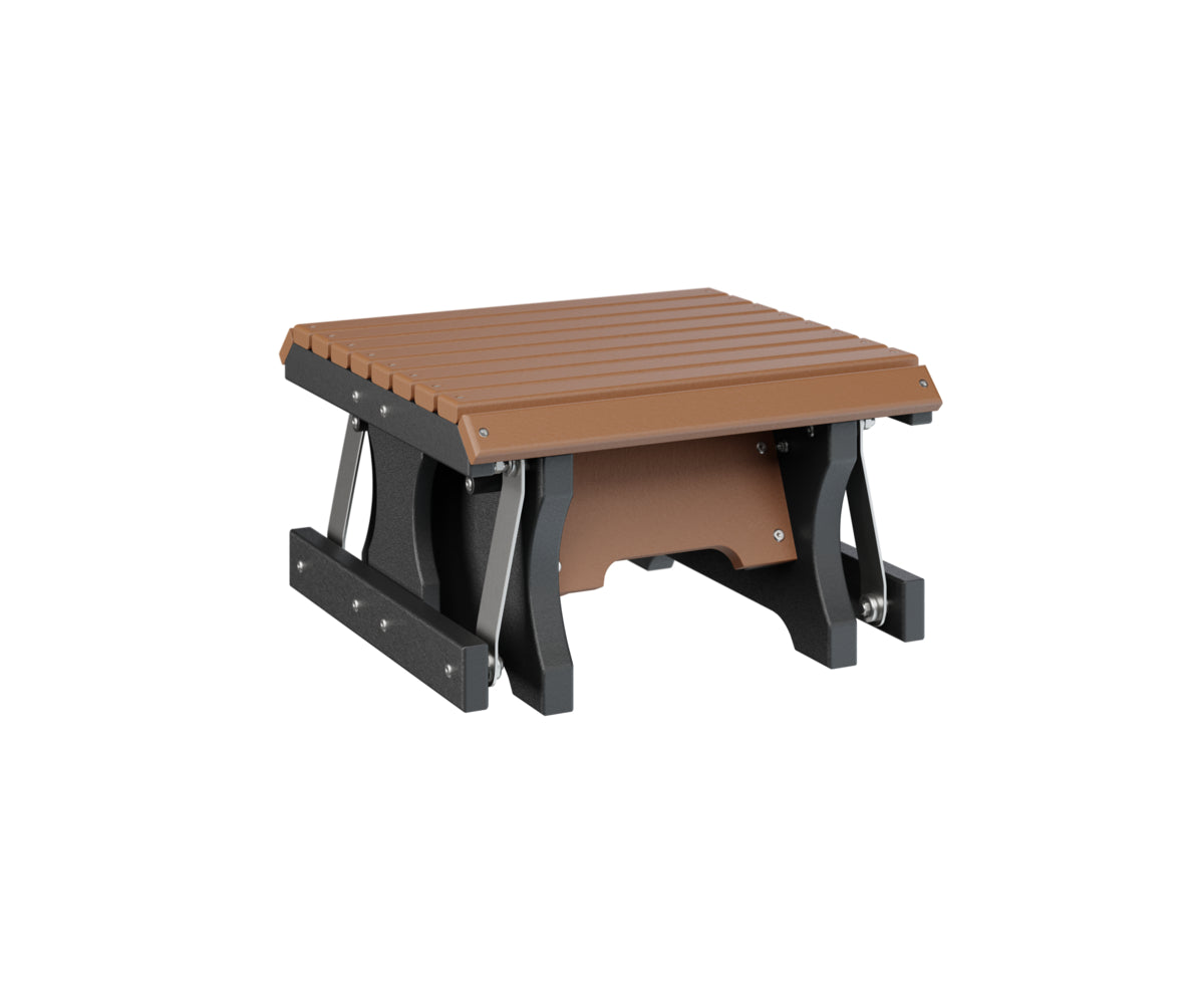 Berlin Gardens Gliding Footstool - Adjustable Comfort Ottoman with Smooth Glide Motion - Perfect for Living Room, Bedroom or Office Relaxation