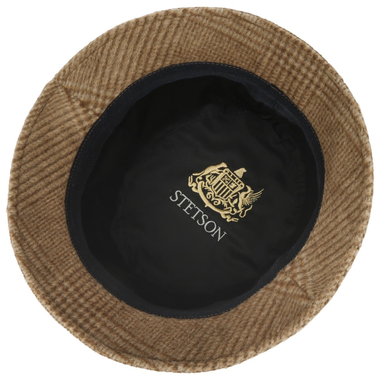 Stetson Brownfield Wool Bucket Hat for Men & Women - Warm Winter Outdoor Hat for Hiking, Camping, and Travel