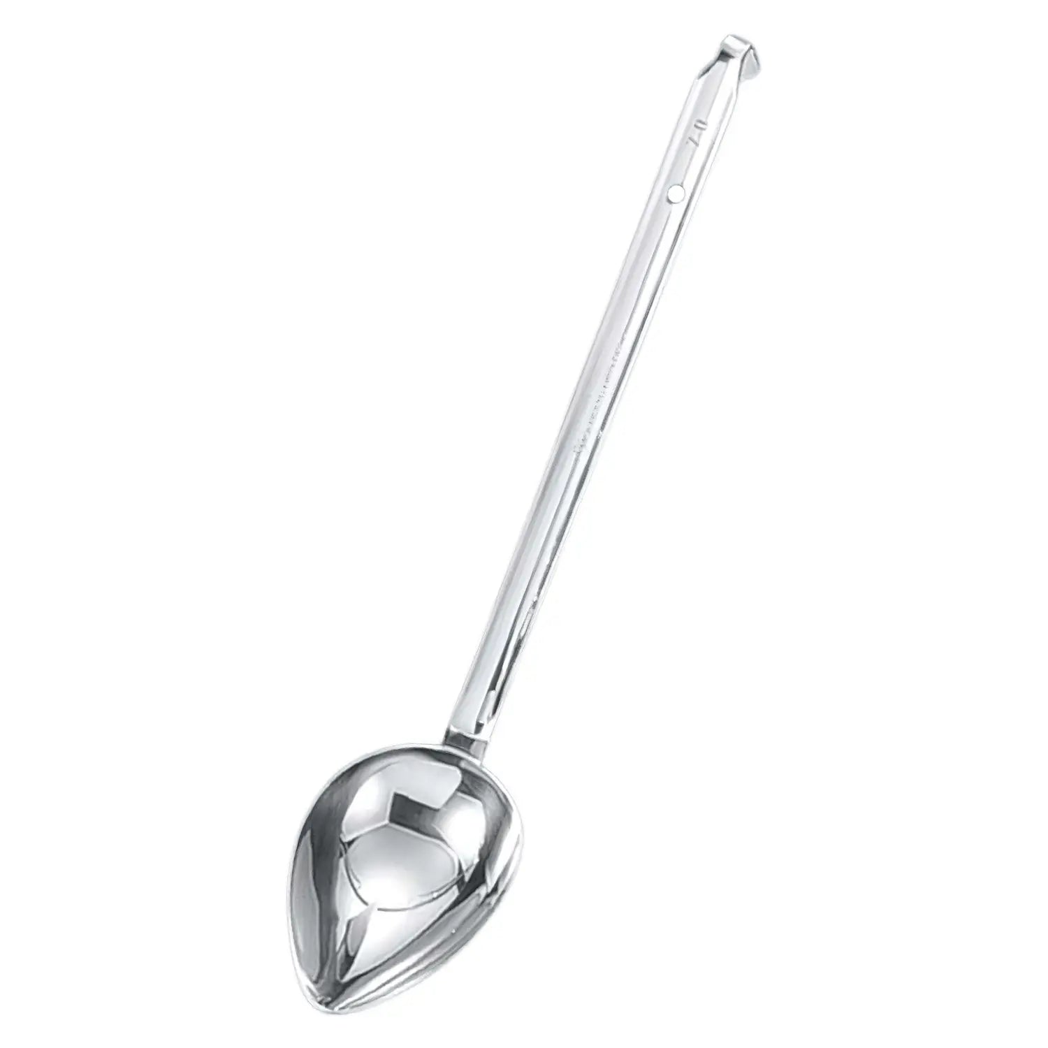 Premium Stainless Steel Brazed Vertical Scooping Ladle - Heavy Duty Kitchen Utensil for Soup, Stew & Sauce - Perfect for Cooking, Serving & Food Prep