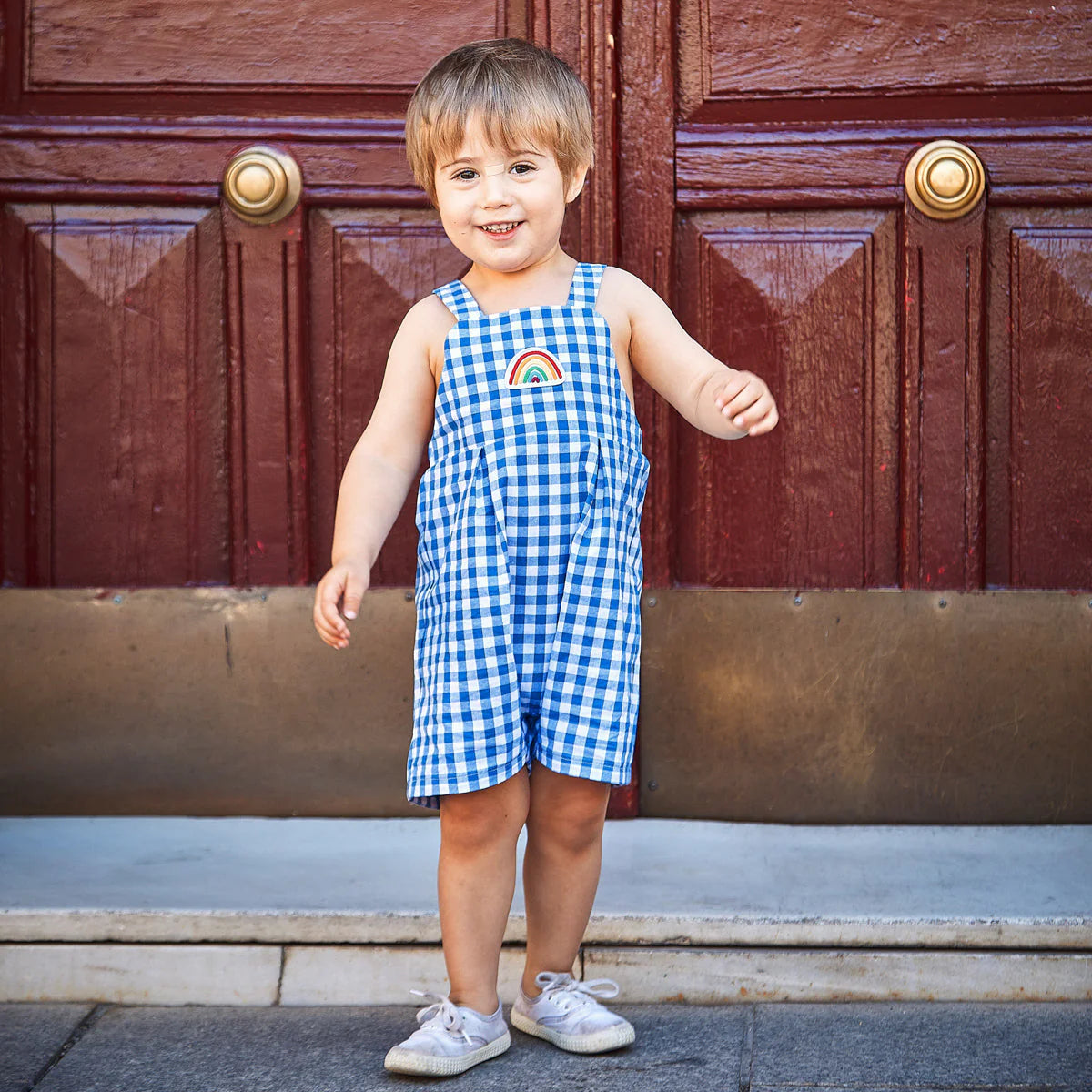 Faro Jumpsuit, Romper and Dress Sewing Pattern for Babies 1 Month to 4 Years | DIY Baby Clothes for Playdates, Parties and Everyday Wear