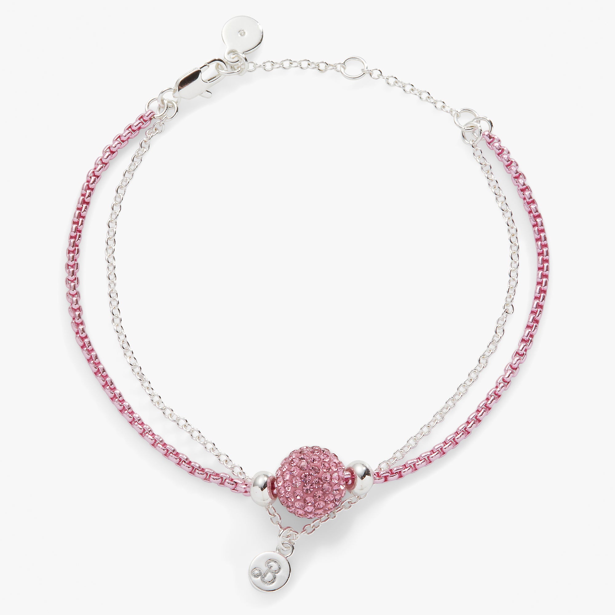 Barbie The Movie Disco Double Layer Adjustable Bracelet - Fashion Jewelry for Women & Girls - Perfect for Parties, Cosplay & Collectors