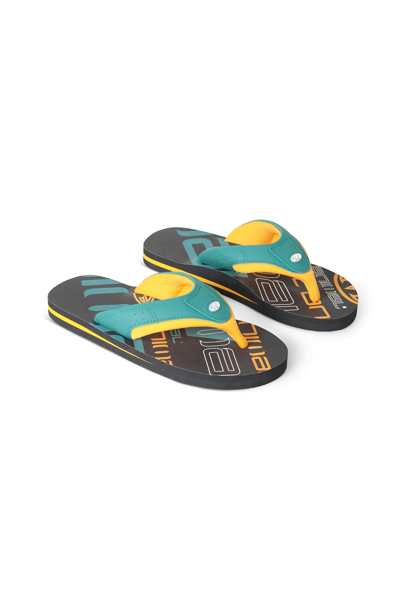 Eco-Friendly Animal Jekyl Kids Recycled Flip Flops - Comfortable Slip-On Sandals with Soft Padded Straps for Boys & Girls - Perfect for Spring, Summer, Beach, Pool & Outdoor Activities
