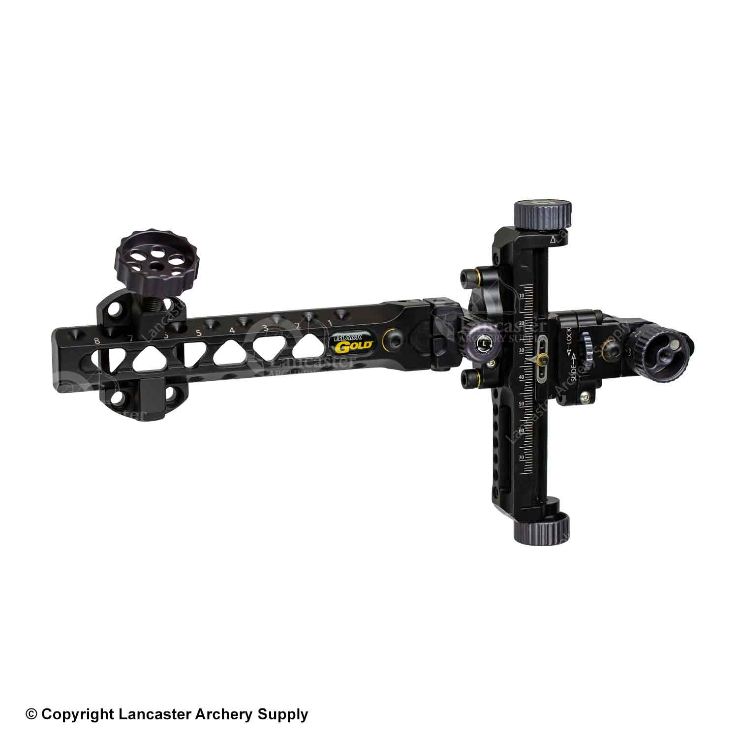 Black Gold Competition 2A Sight with 6 Traditional Dovetail - Precision Rifle Scope for Target Shooting & Hunting Accessories | Perfect for Long-Range Shooting Competitions & Outdoor Adventures