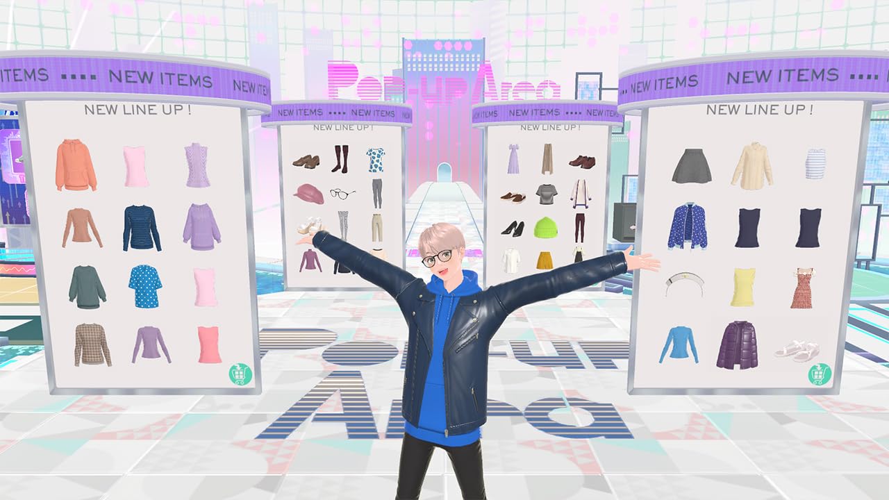 Fashion Dreamer - Styling Game for Nintendo Switch | Create Outfits & Share Designs | Perfect for Fashion Lovers & Gamers