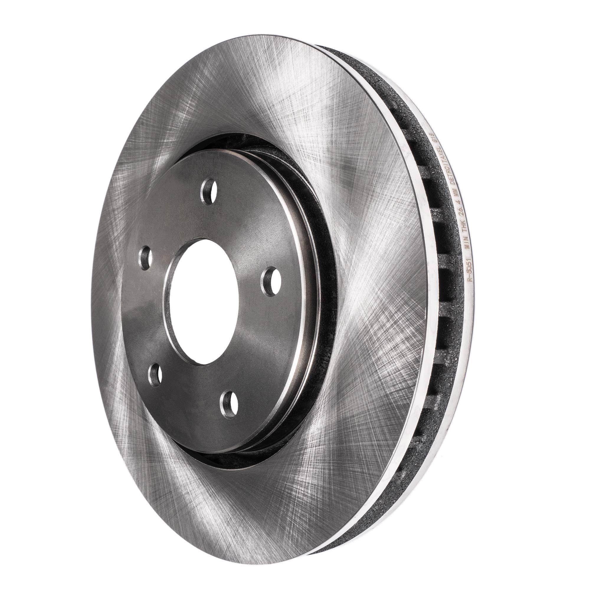 Detroit Axle Front Brake Rotors for Chrysler 300 Dodge Charger Challenger Magnum - 14.17 Inch Disc Brake Rotors Replacement - Perfect for Daily Commuting & Highway Driving