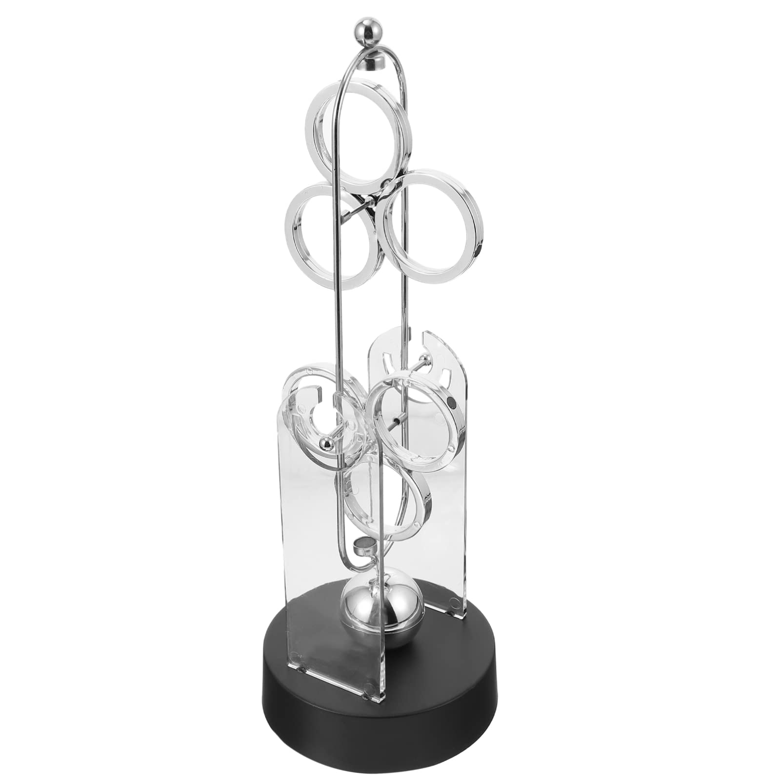 Wakauto Perpetual Motion Desk Toy - Kinetic Energy Balance Physics Science Toy for Office & Home Decor | Stress Relief & Focus Aid for Work & Study