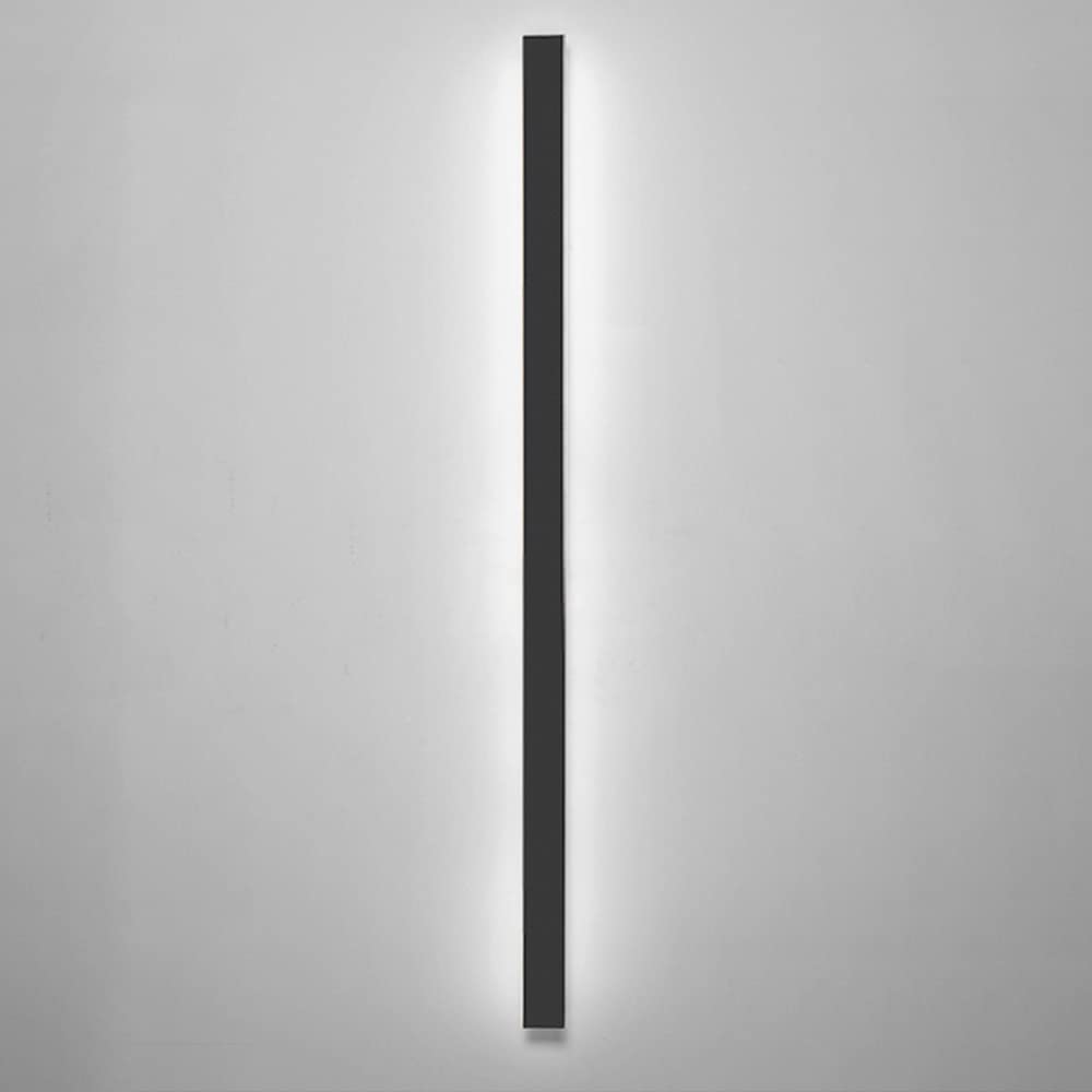 Modern LED Waterproof IP65 Outdoor Wall Light - Black Long Wall Lamp for Garden, Porch, Bedroom & Backlighting | 110V/220V | Durable Sconce Lantern for Patio, Hallway & Landscape Lighting