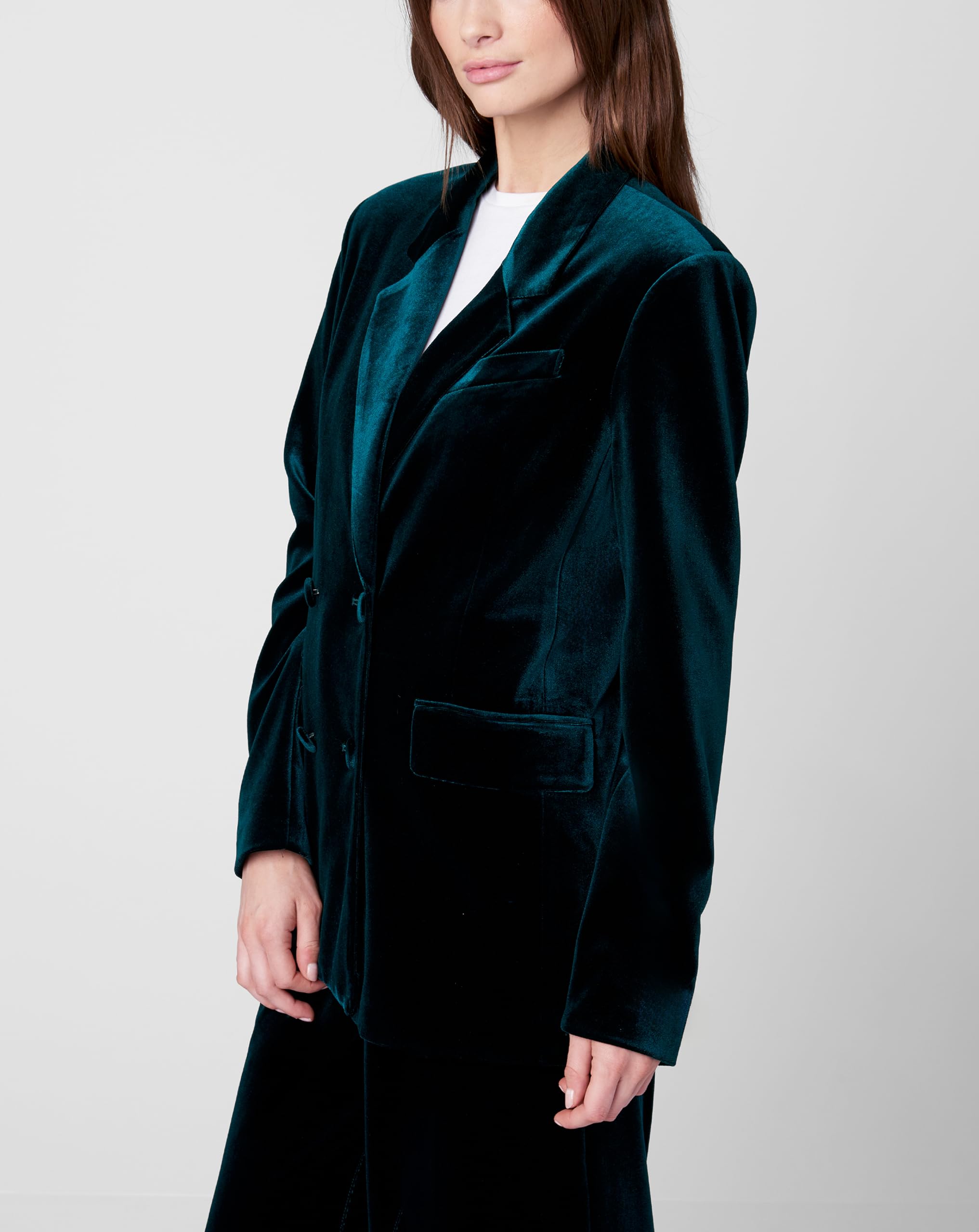 BLANKNYC Women's Double Breasted Blazer Jacket - Stylish Office Wear & Business Casual Outfits for Work, Meetings, and Professional Events