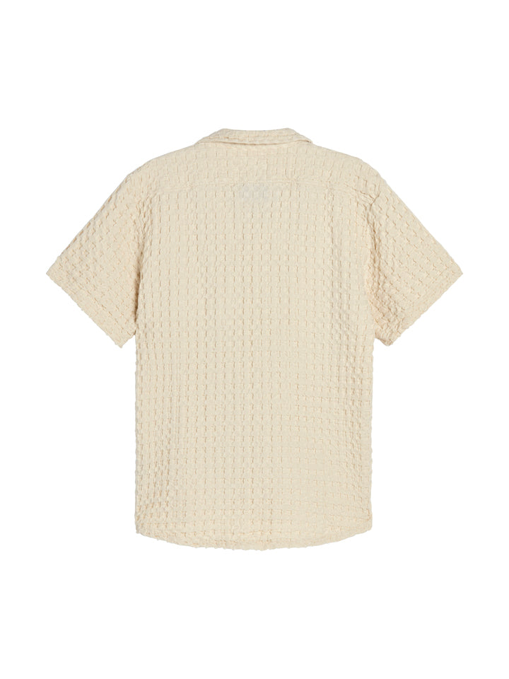 OAS Waffle Shirt for Men - Soft Thermal Long Sleeve Henley Top - Perfect for Winter, Camping & Outdoor Activities