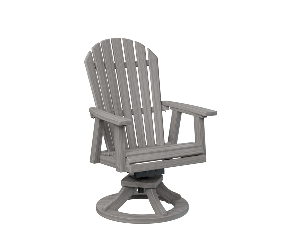 Berlin Gardens Comfo Back Swivel Rocker Dining Chair - Ergonomic Outdoor Patio Furniture for Relaxing & Dining - Perfect for Backyard, Garden, Poolside & Deck Use