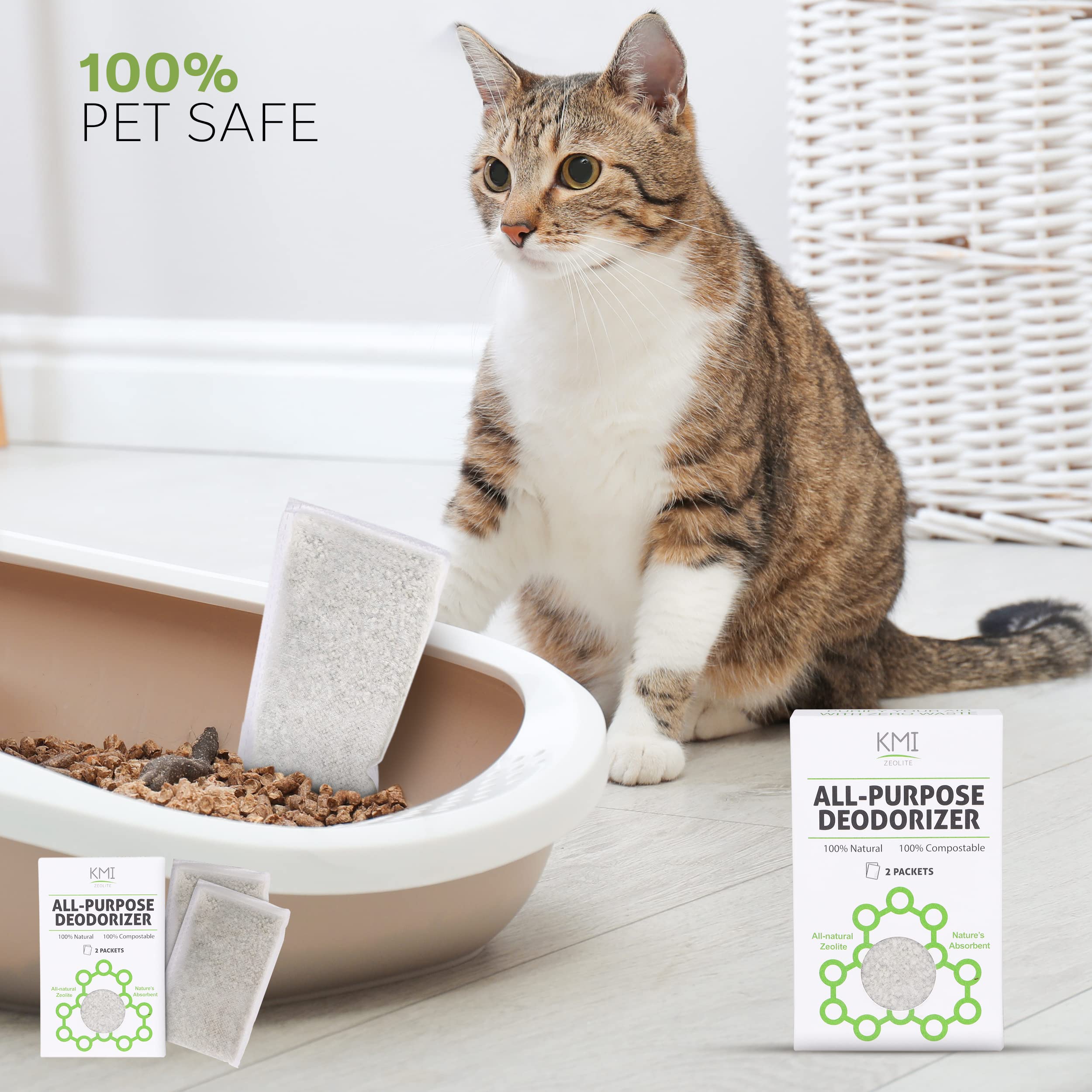 Natural Odor Eliminator Bags - Absorb & Neutralize Bad Smells in Refrigerators, Gym Bags, Shoes & Closets | Eco-Friendly Air Freshener for Home, Car & Pet Areas | Long-Lasting Deodorizer for Fresh Spaces