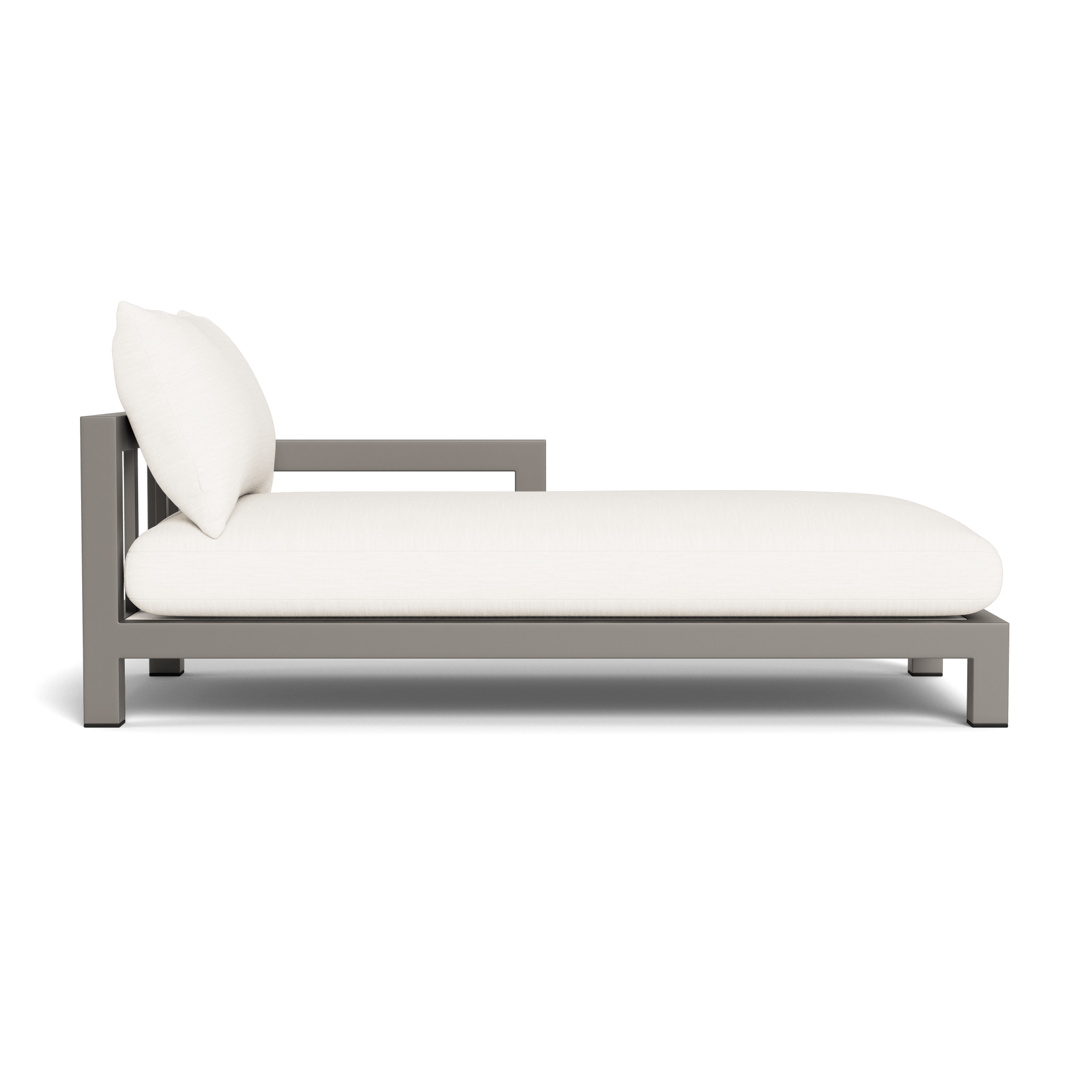 Pacific Aluminum Chaise Lounge Chair - Lightweight & Durable Outdoor Patio Furniture for Poolside, Beach, Garden Relaxation