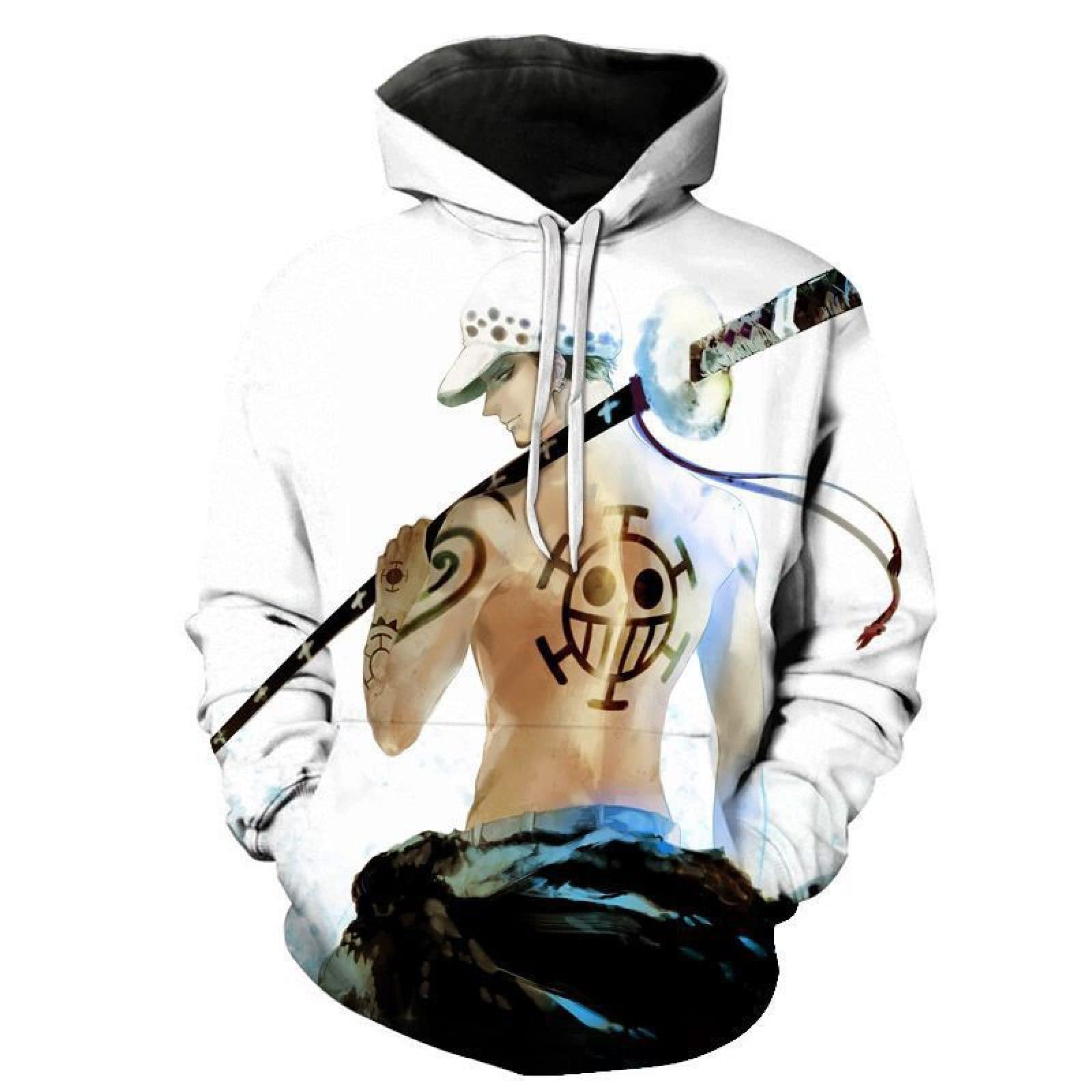 One Piece Luffy Cosplay Hoodie - Anime Sweatshirt & Pullover for Men & Women | Perfect for Halloween, Conventions & Anime Fans