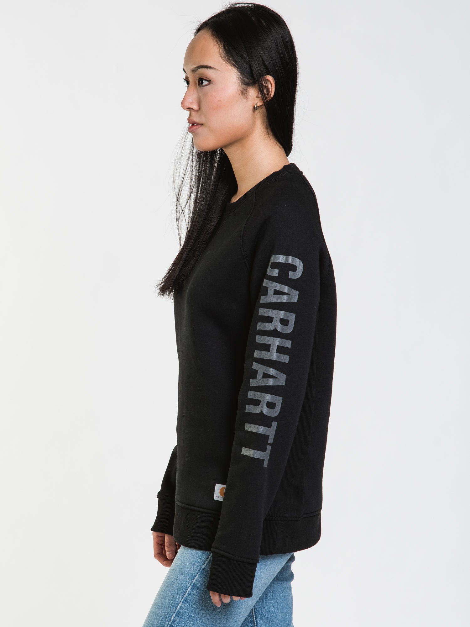 Carhartt Midnight Crewneck Sweatshirt for Men & Women - Heavyweight Cotton Pullover for Work & Outdoor Activities - Clearance Sale