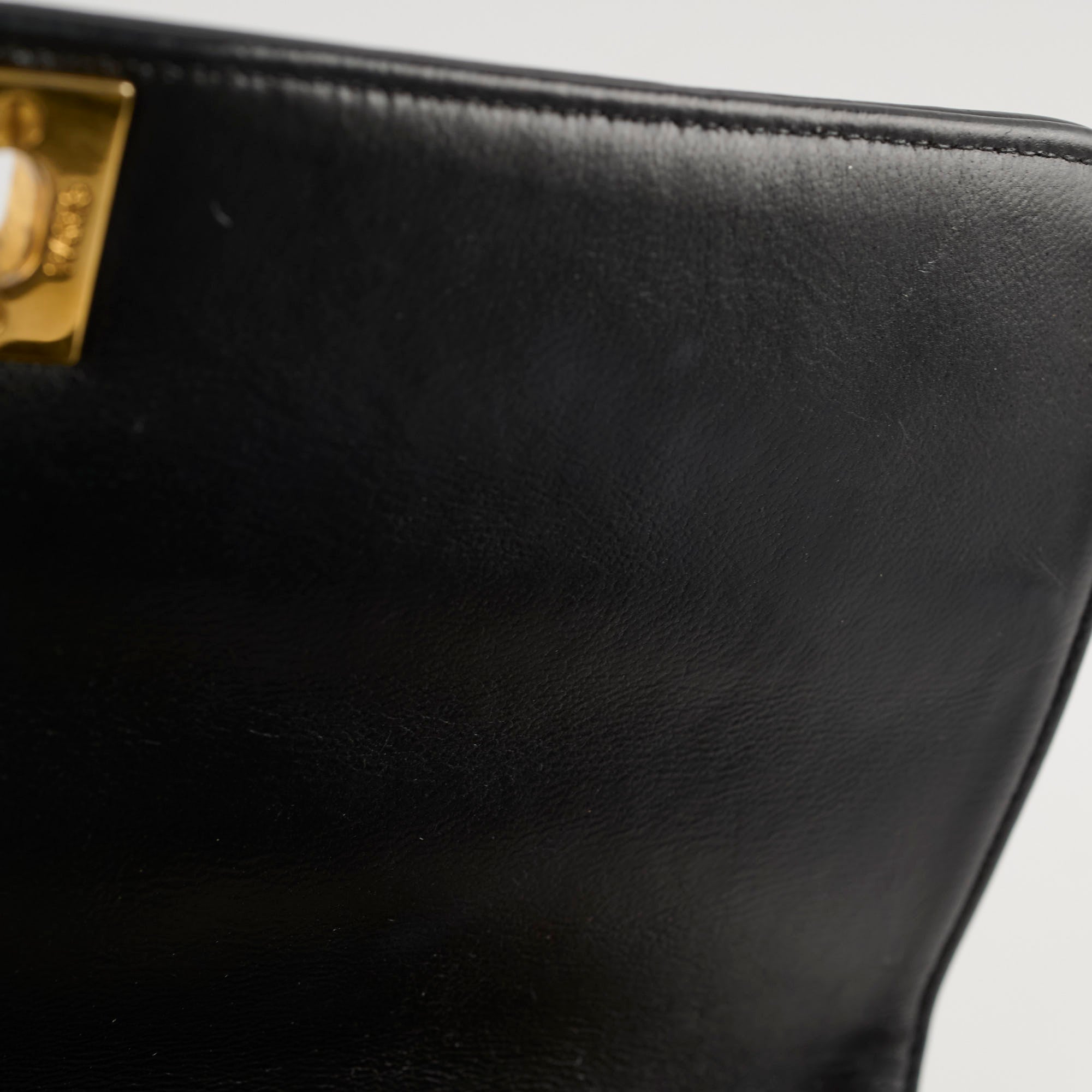 Authentic Chanel Vintage 1991-1994 Lambskin Mademoiselle Flap Bag in Black - Luxury Crossbody Purse for Women, Perfect for Date Night & Special Occasions