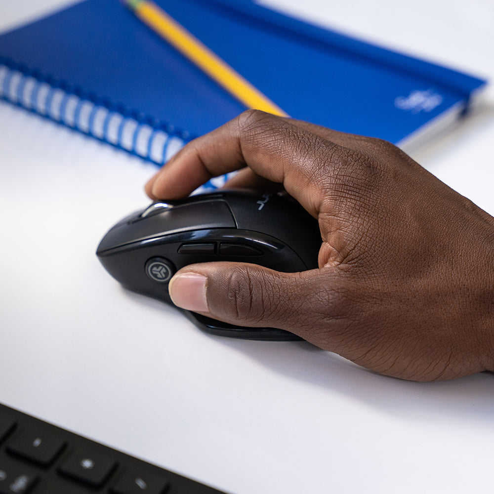 JLab JBuds Wireless Keyboard and Mouse Combo - Ergonomic Bluetooth Keyboard & Mouse Set for PC, Laptop, Mac - Perfect for Home Office, Gaming & Remote Work