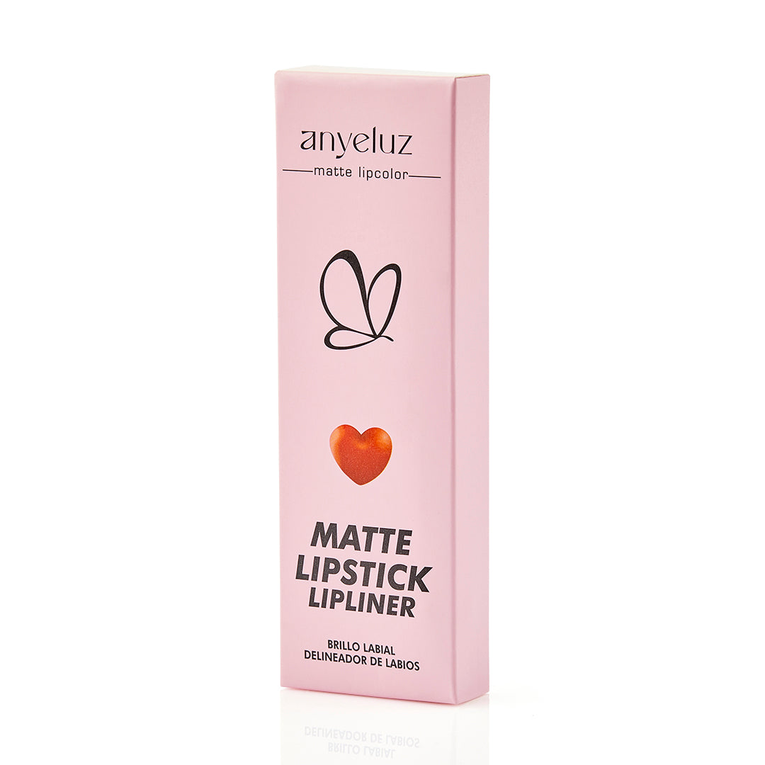 Anyeluz 2-in-1 Lip Gloss and Lip Liner Kit - Long Lasting Moisturizing Lip Makeup Set for Women | Perfect for Daily Wear, Parties & Special Occasions