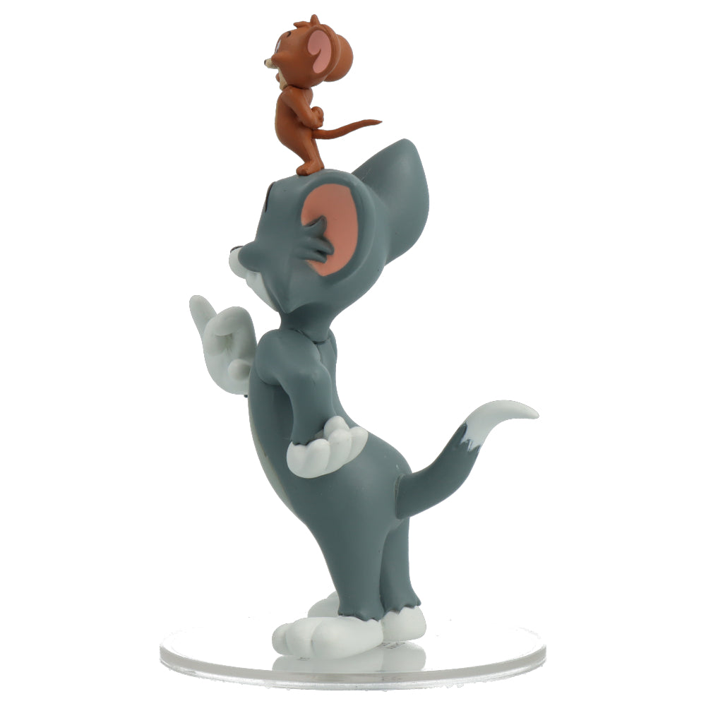 Tom & Jerry UDF Figurine - Jerry Sitting on Tom's Head | Collectible Cartoon Character Statue | Perfect for Home Decor, Office Display & Anime Fans Gift