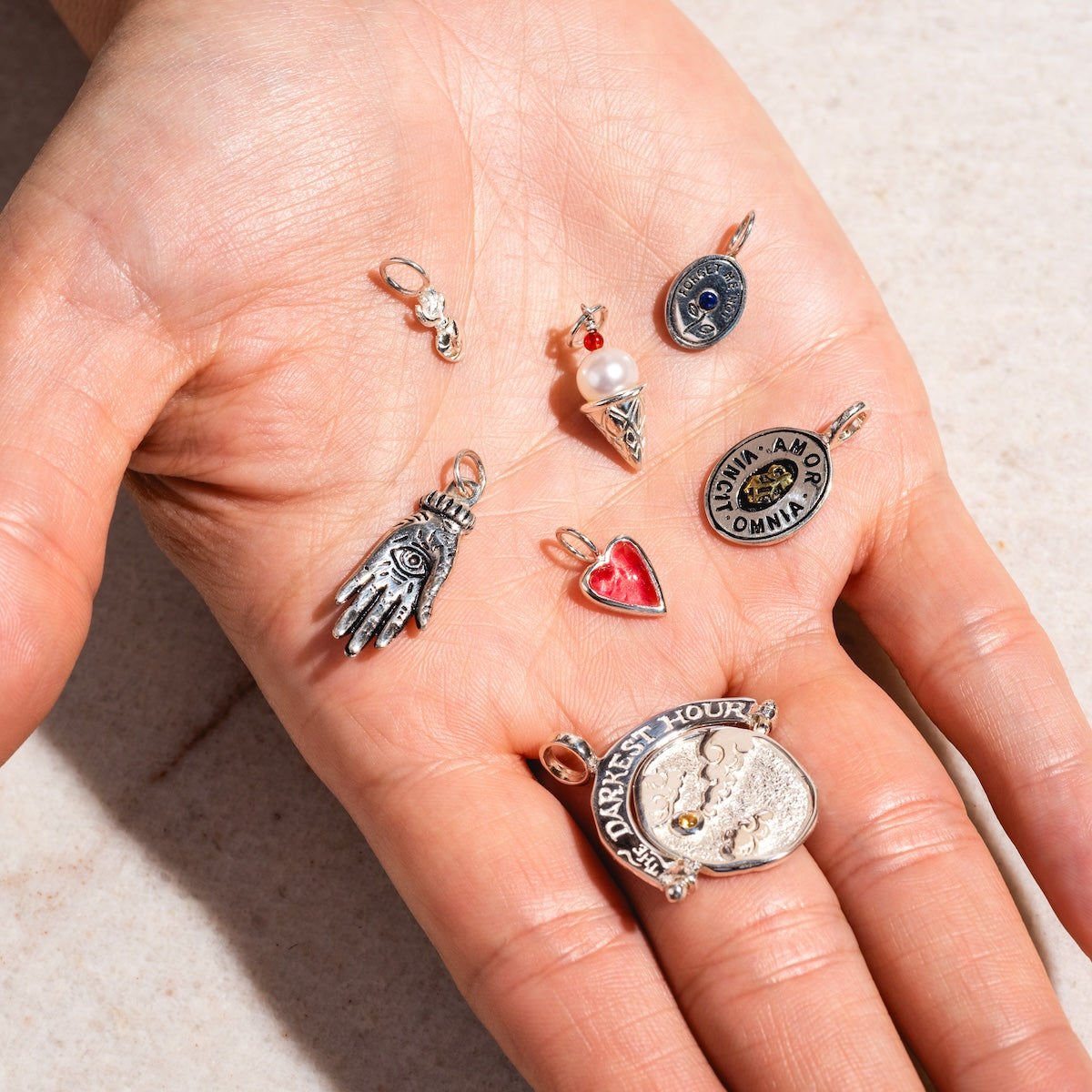 Silver Dog Charms by Hunt of Hounds - Perfect for Jewelry Making, DIY Crafts & Pet Lover Gifts