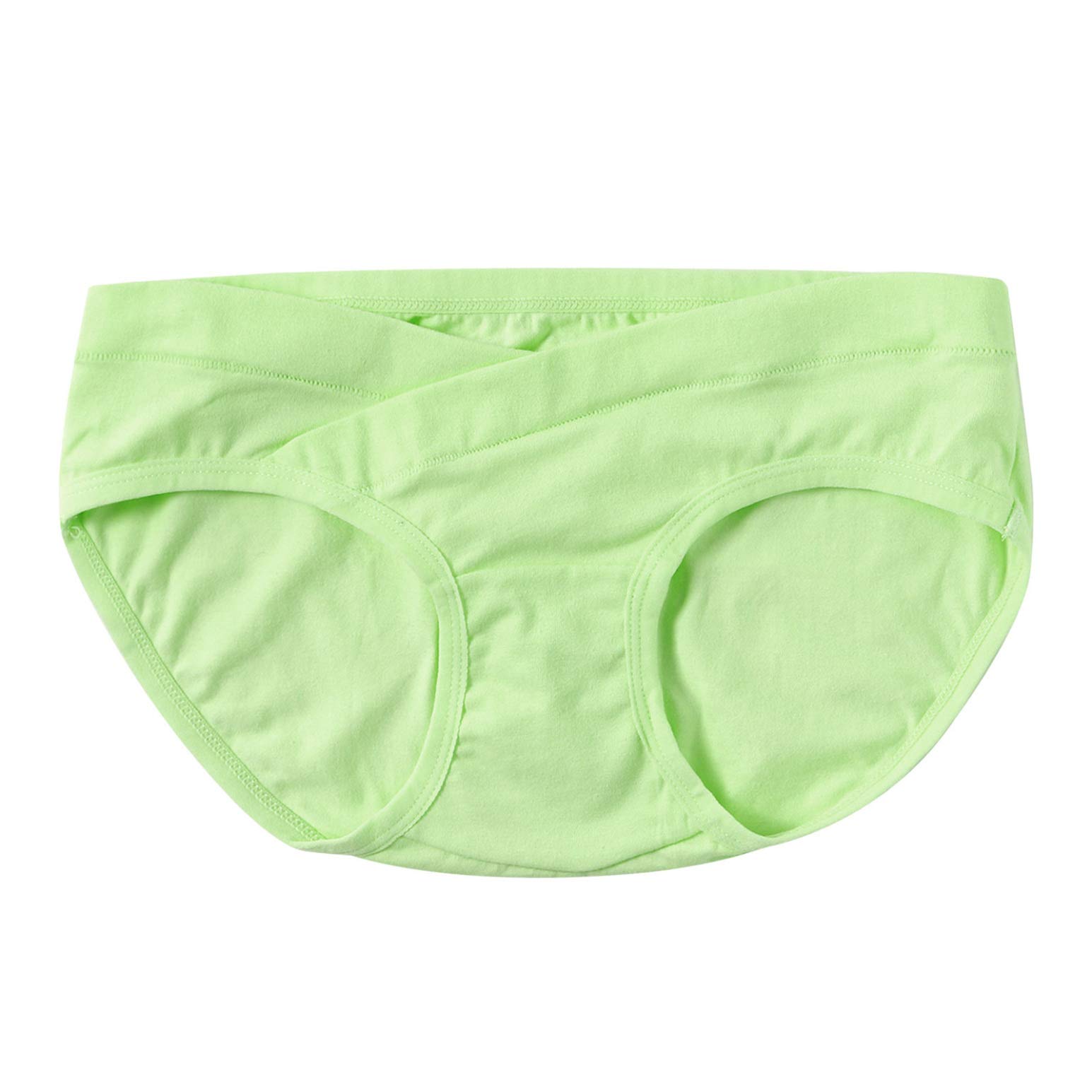 Kaerm Women's Maternity Underwear - Soft Cotton Pregnancy Panties with Under Bump Support - Comfortable Briefs for Expecting Moms - Perfect for Daily Wear, Sleeping & Postpartum Recovery