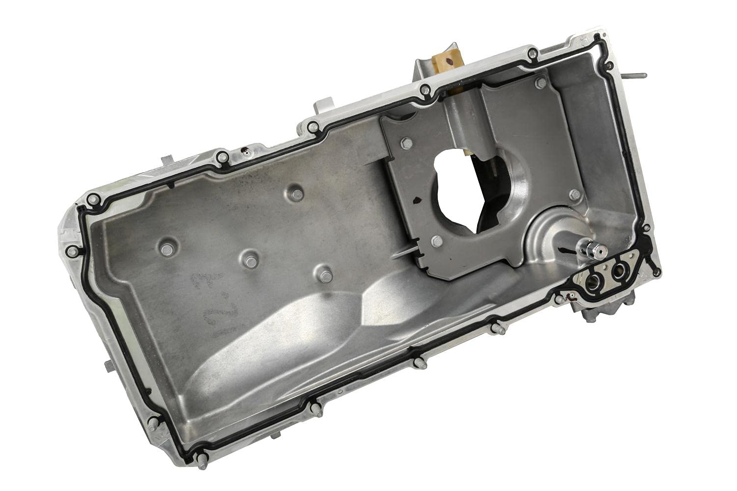 Genuine 12609074 Engine Oil Pan - High-Quality Black Replacement for Smooth Engine Performance - Perfect for Car Maintenance & DIY Repairs