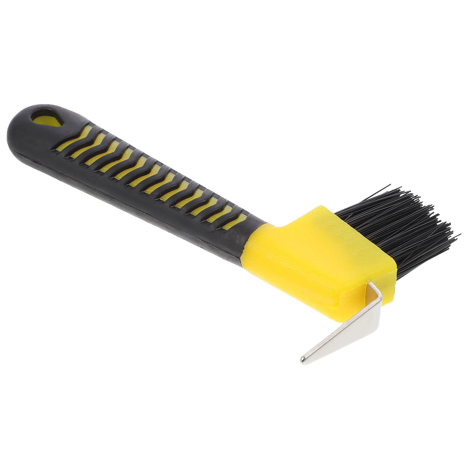 Totority Soft Grip Hoof Pick & Brush - Deluxe Horse Grooming Tool for Cleaning & Maintenance | Portable Hoof Cleaner for Horses | Perfect for Stable, Trail Riding & Show Preparation