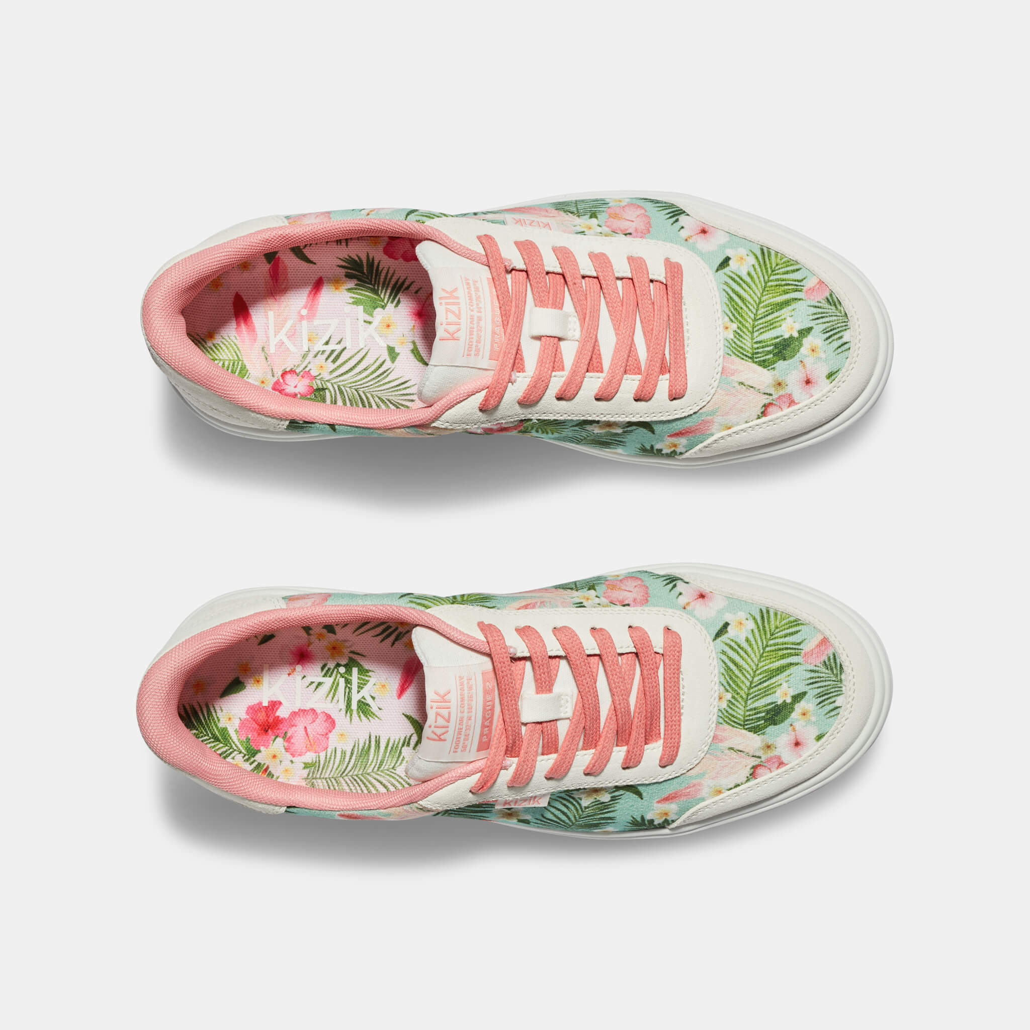 Women's Prague 2 Sneakers in Iceberg Green & Honolulu Blue - Comfortable Casual Shoes for Walking, Travel & Everyday Wear