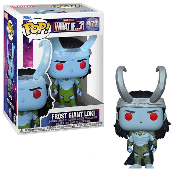 Marvel What If...? Frost Giant Loki Action Figure – Collectible Loki Variant from Disney+ Series for Marvel Fans & Collectors – Perfect for Display, Gifts, and Cosplay
