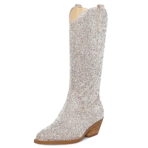 Silver Rhinestone