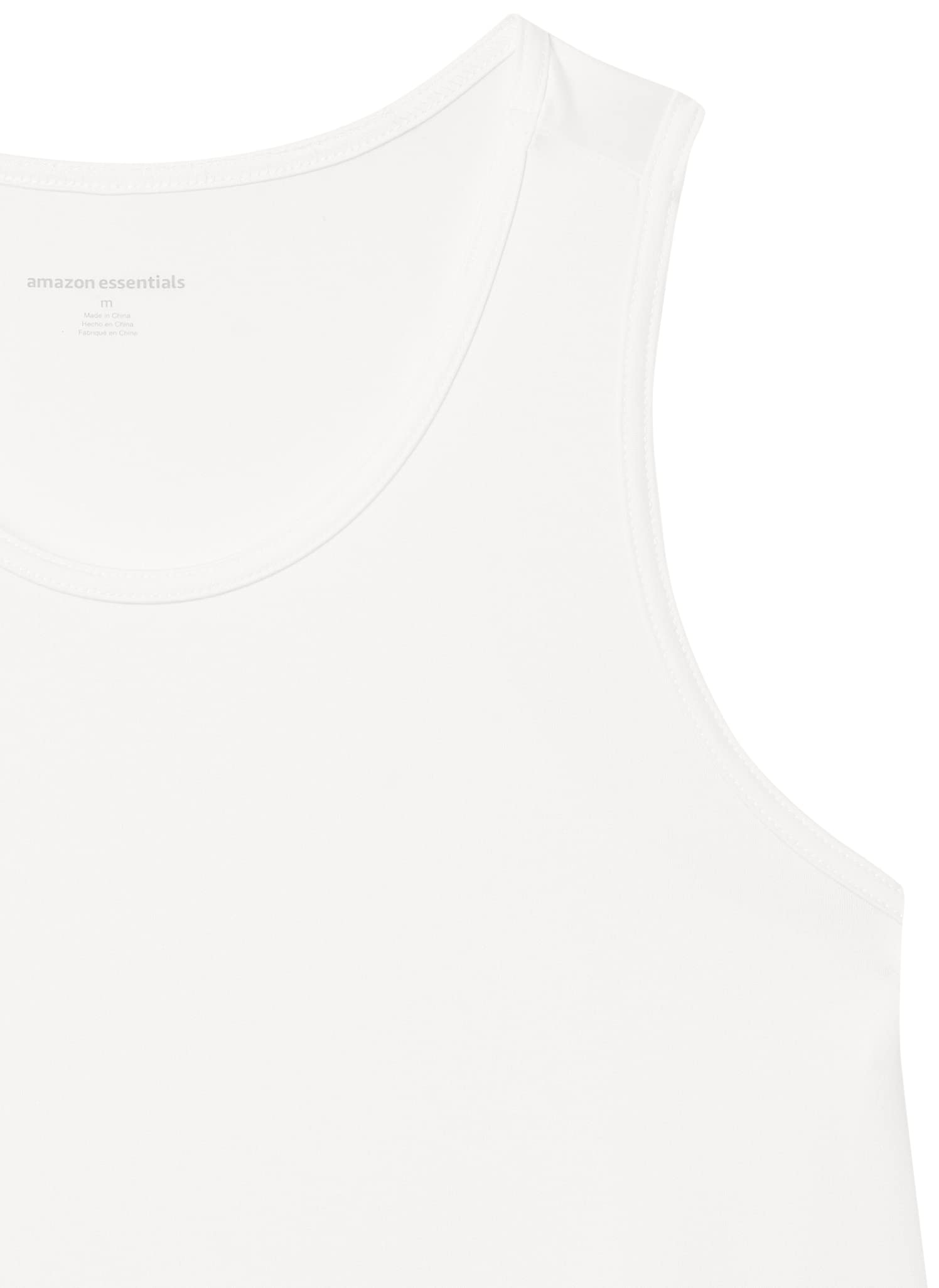 Amazon Essentials Men's Tech Stretch Tank Top - Moisture Wicking Athletic Shirt for Gym, Running & Workouts - Lightweight Breathable Quick Dry Performance Top