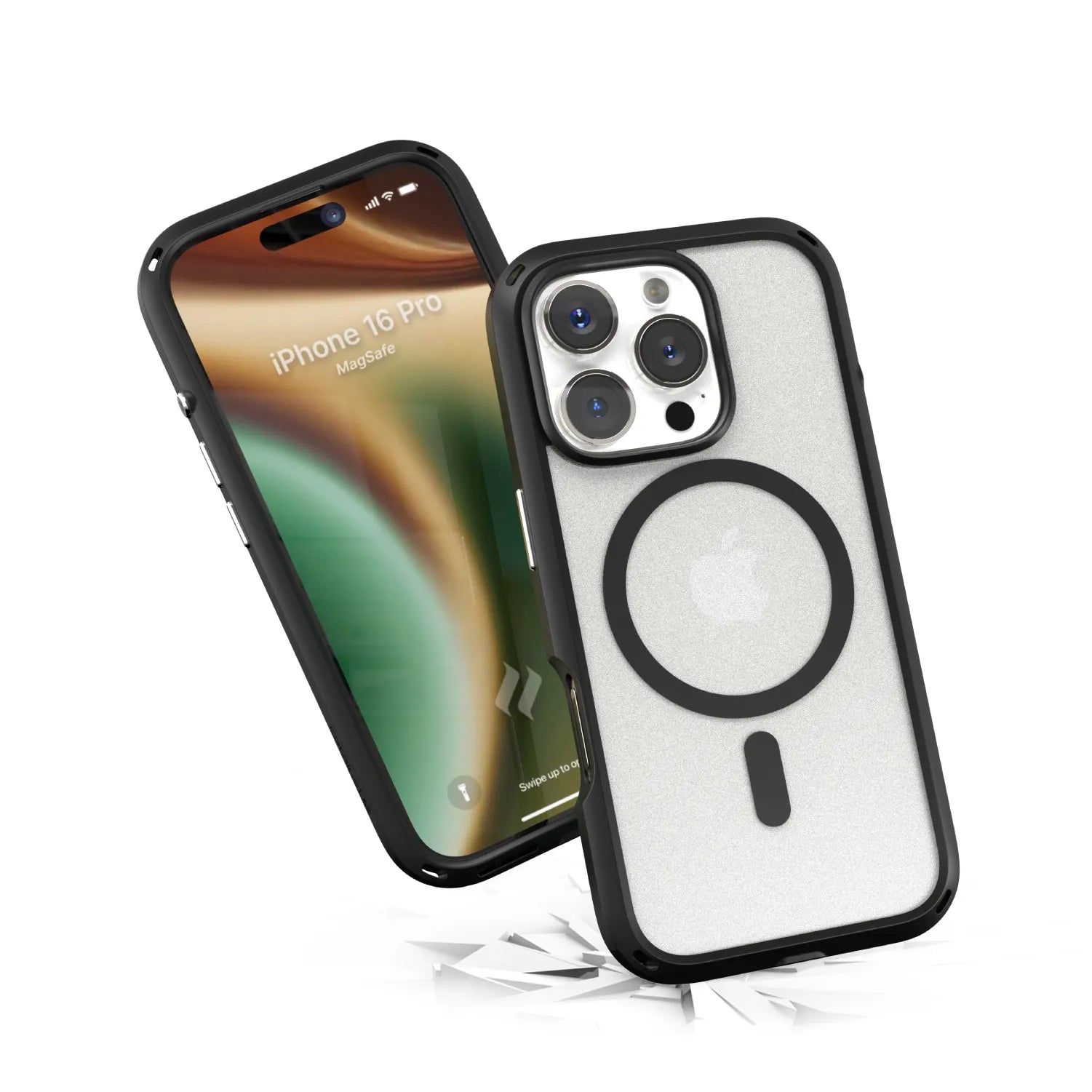 iPhone 16 Pro Case with MagSafe - Premium Protective Cover for iPhone 16 Pro - Shockproof & Scratch Resistant - Perfect for Work, Travel & Everyday Use