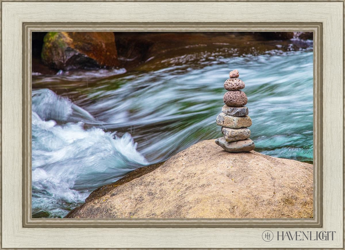 Cairn Meditation Stones - Natural Balancing Stones for Mindfulness, Stress Relief & Yoga - Perfect for Home, Office & Outdoor Meditation Practice