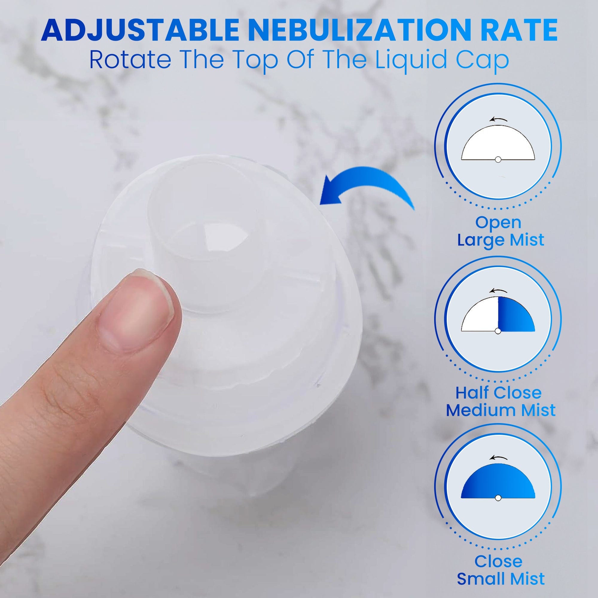 Dr Trust USA Universal Nebulizer Accessories Kit 413 - Replacement Parts for Kids & Adults, Includes Masks for All Ages - Perfect for Home & Travel Asthma & Allergy Relief
