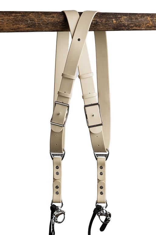 Holdfast Gear Money Maker Vegan Leather Harness - Desert Sand, Medium | Camera Strap for Photographers | Perfect for Weddings, Events & Outdoor Shoots