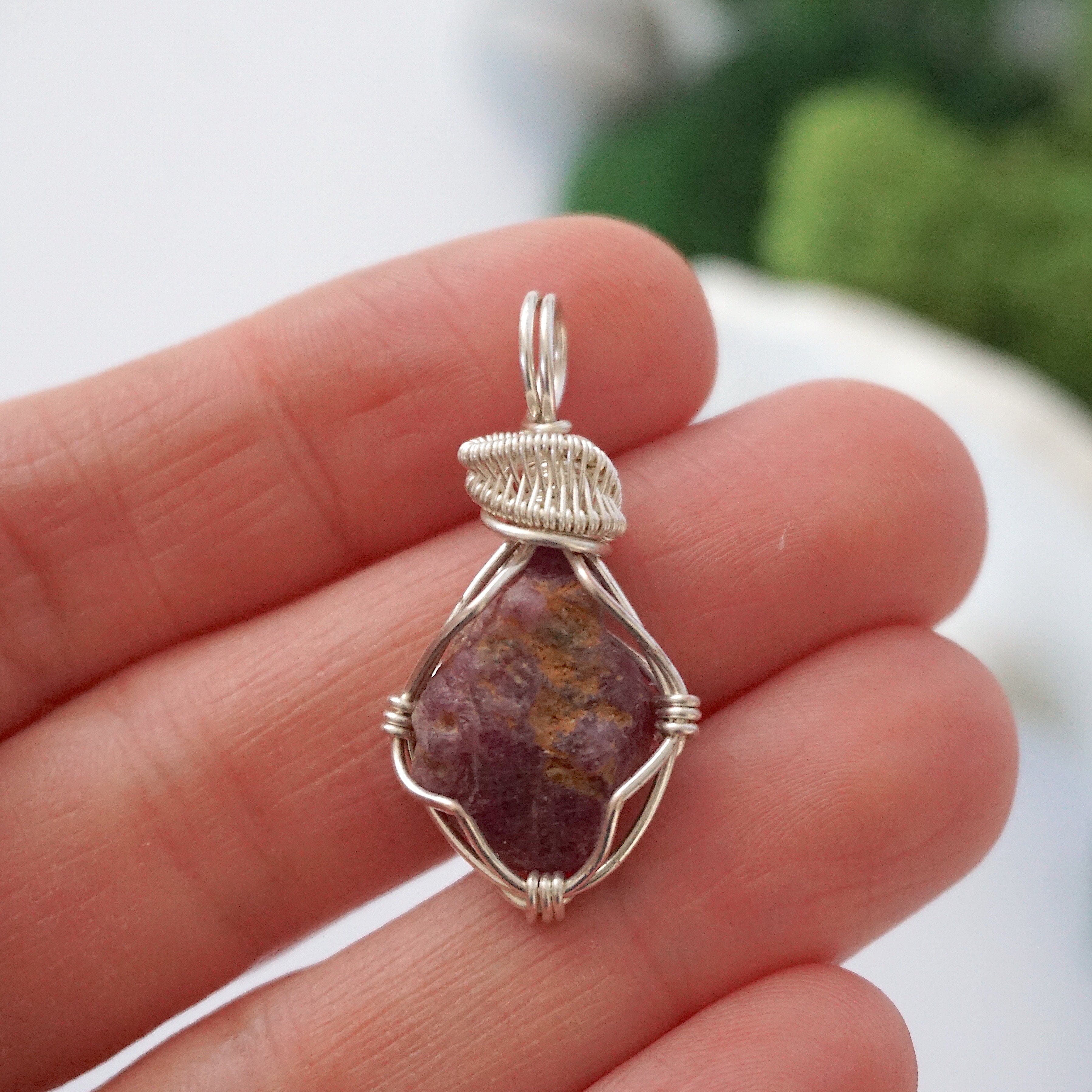 Elegant Ruby Necklace with Silver Plated Pendant - Perfect for Weddings, Parties & Special Occasions | Dainty Jewelry Gift for Women