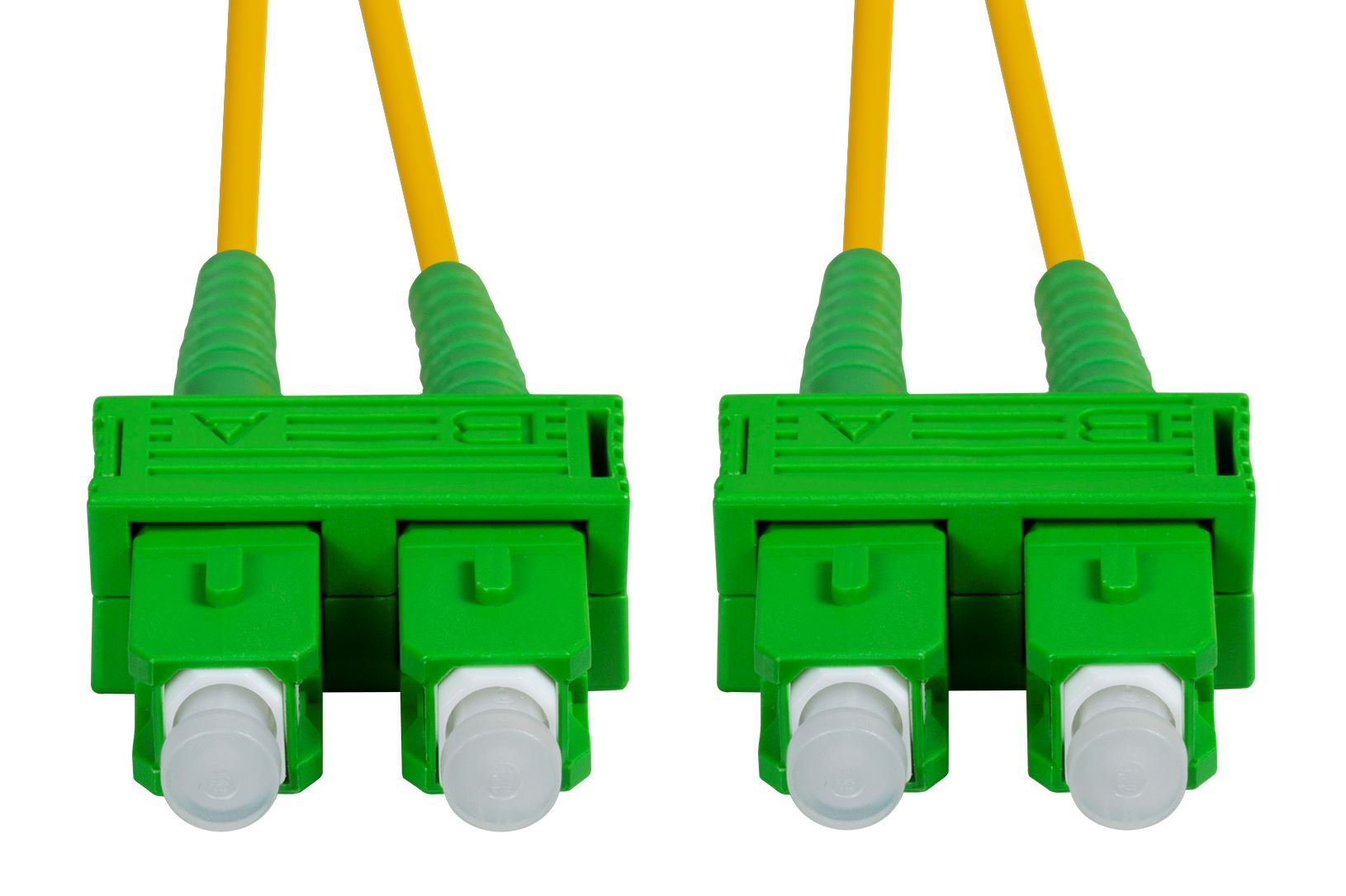0.5M 9u SC APC/SC APC Duplex Single Mode G657A1 Bend Insensitive Fiber Patch Cable - High Speed Data Transmission for Telecom, Data Centers & Home Networking