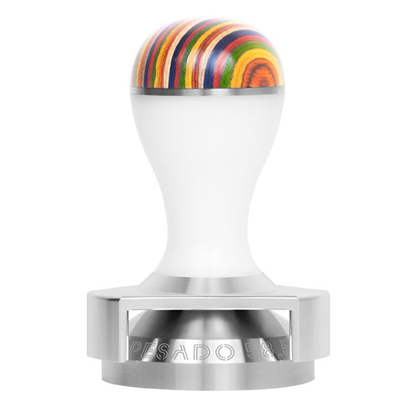58.5mm Heavy Duty Metal Coffee Tamper - Professional Espresso Press for Baristas & Home Brewing - Perfect for Espresso Machines & Coffee Shops