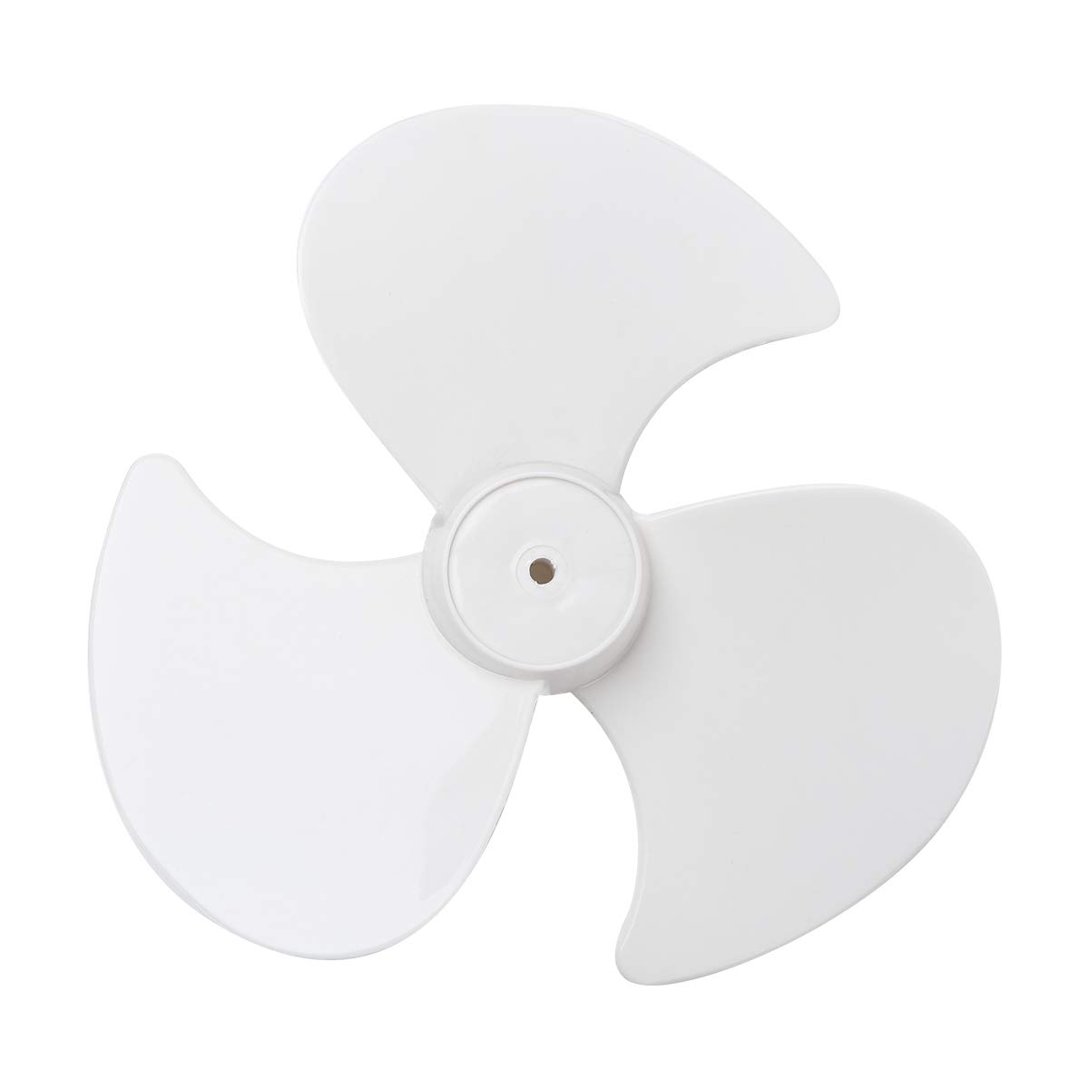 iiniim 5/3 Blade Replacement Fan Blades for Stand & Table Fans - Durable Aluminum/Plastic with Nut Cover - White Cooling Fan Accessories - Perfect for Home, Office & Outdoor Use