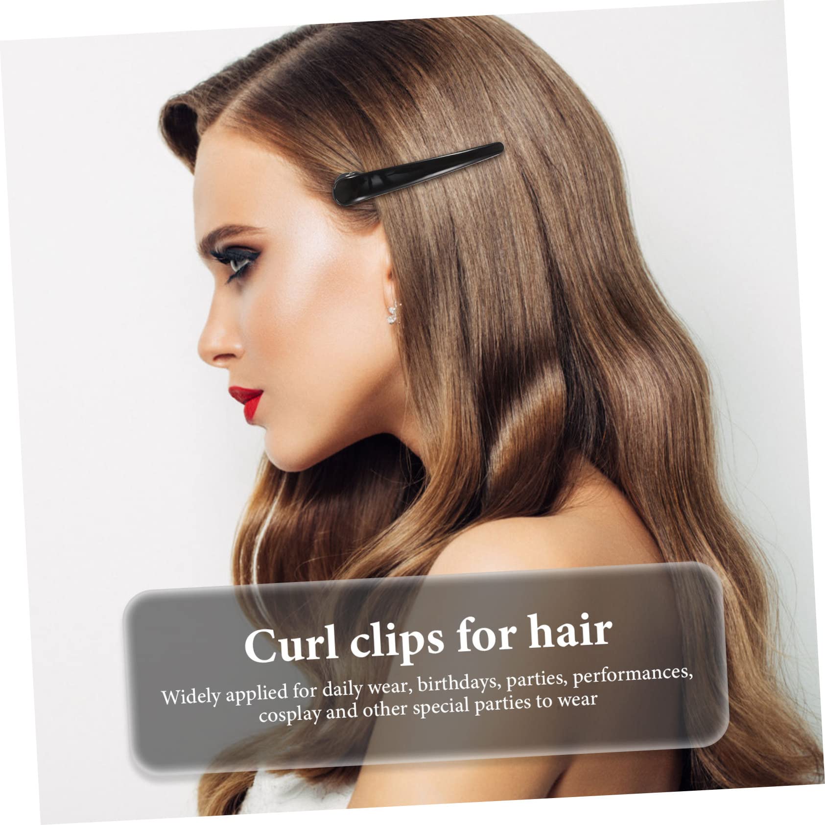 24 Pcs MERRYHAPY Hair Clips for Women - Non-Slip Teeth Hair Accessories for Styling, Braids & Updos - Perfect for Daily Use, Parties & Weddings